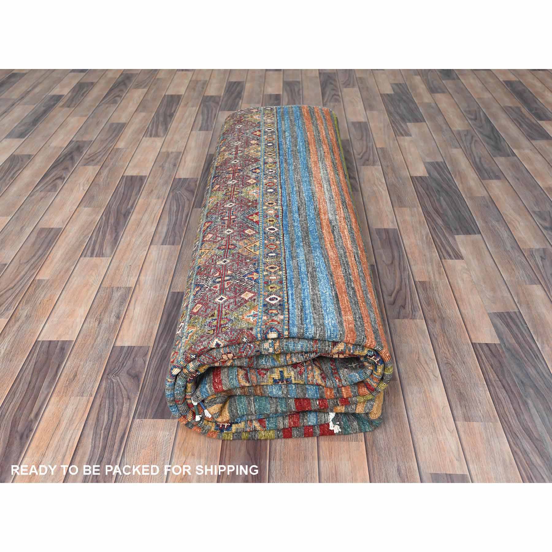 Kazak-Hand-Knotted-Rug-413435