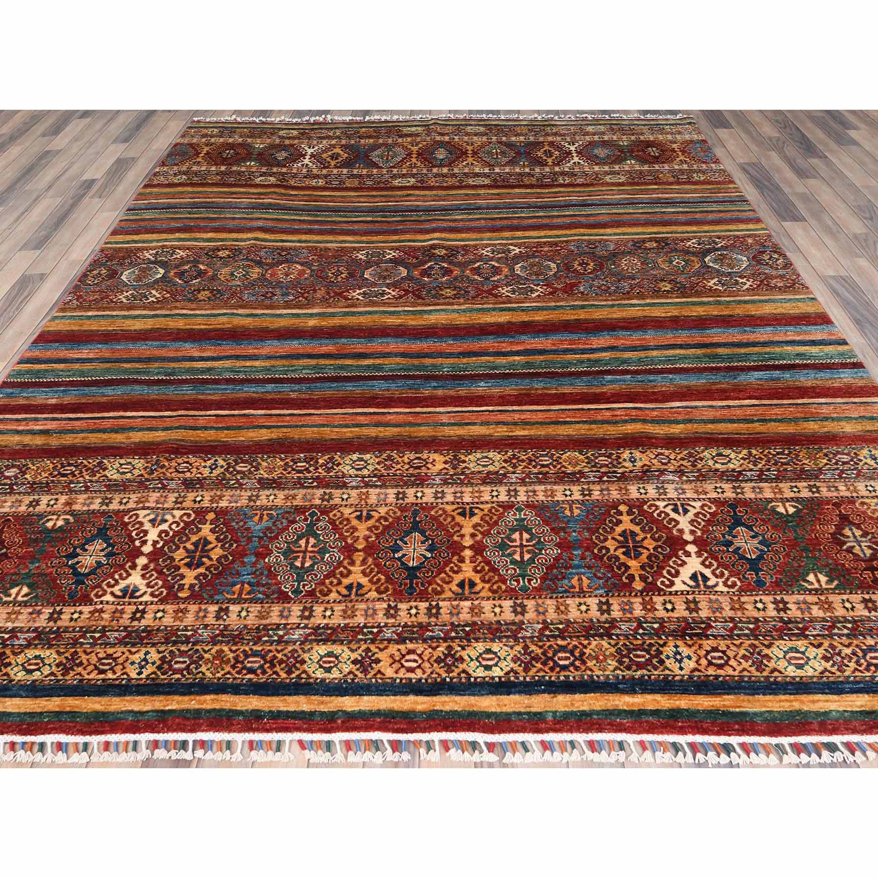 Kazak-Hand-Knotted-Rug-413450