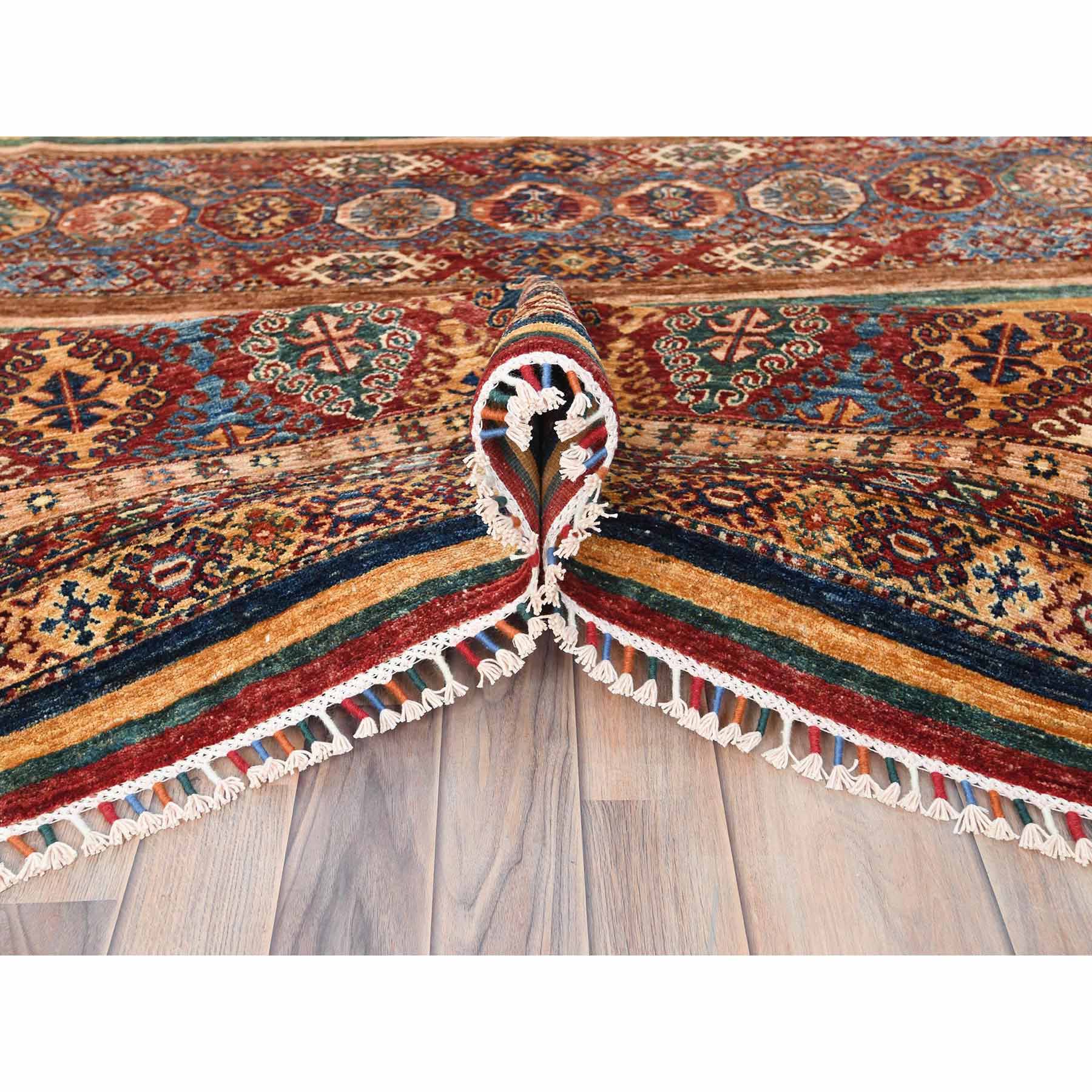 Kazak-Hand-Knotted-Rug-413450