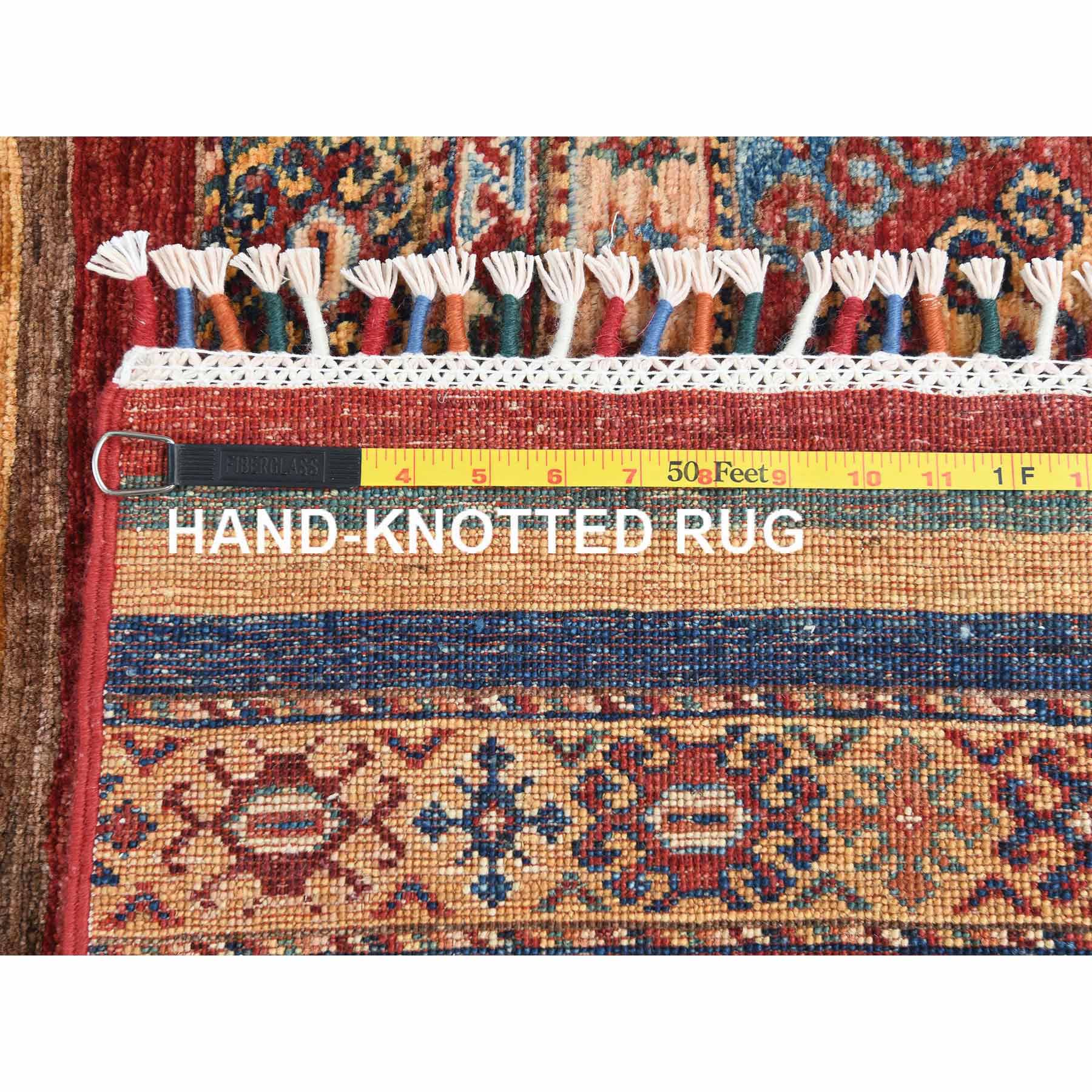 Kazak-Hand-Knotted-Rug-413450