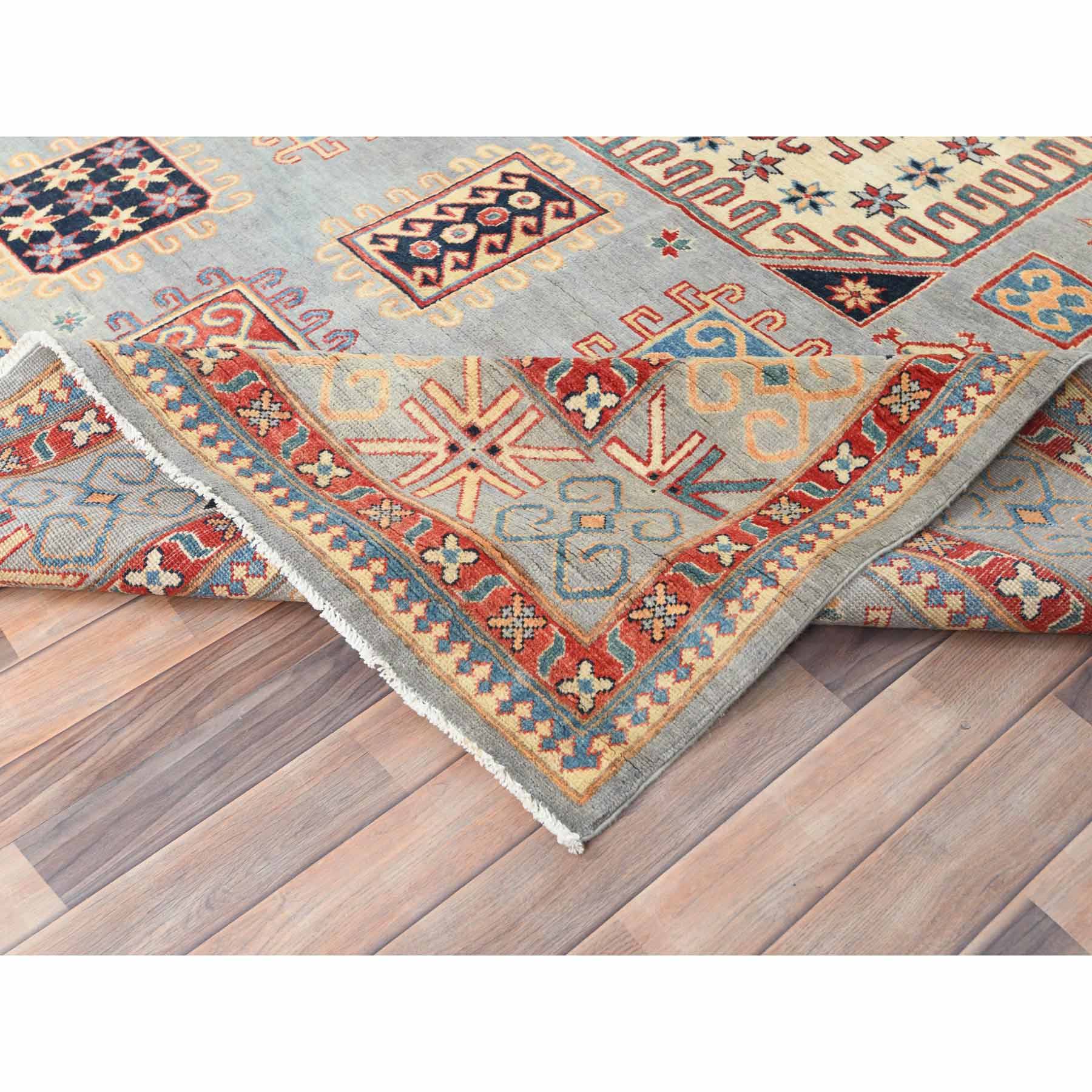 Kazak-Hand-Knotted-Rug-413530