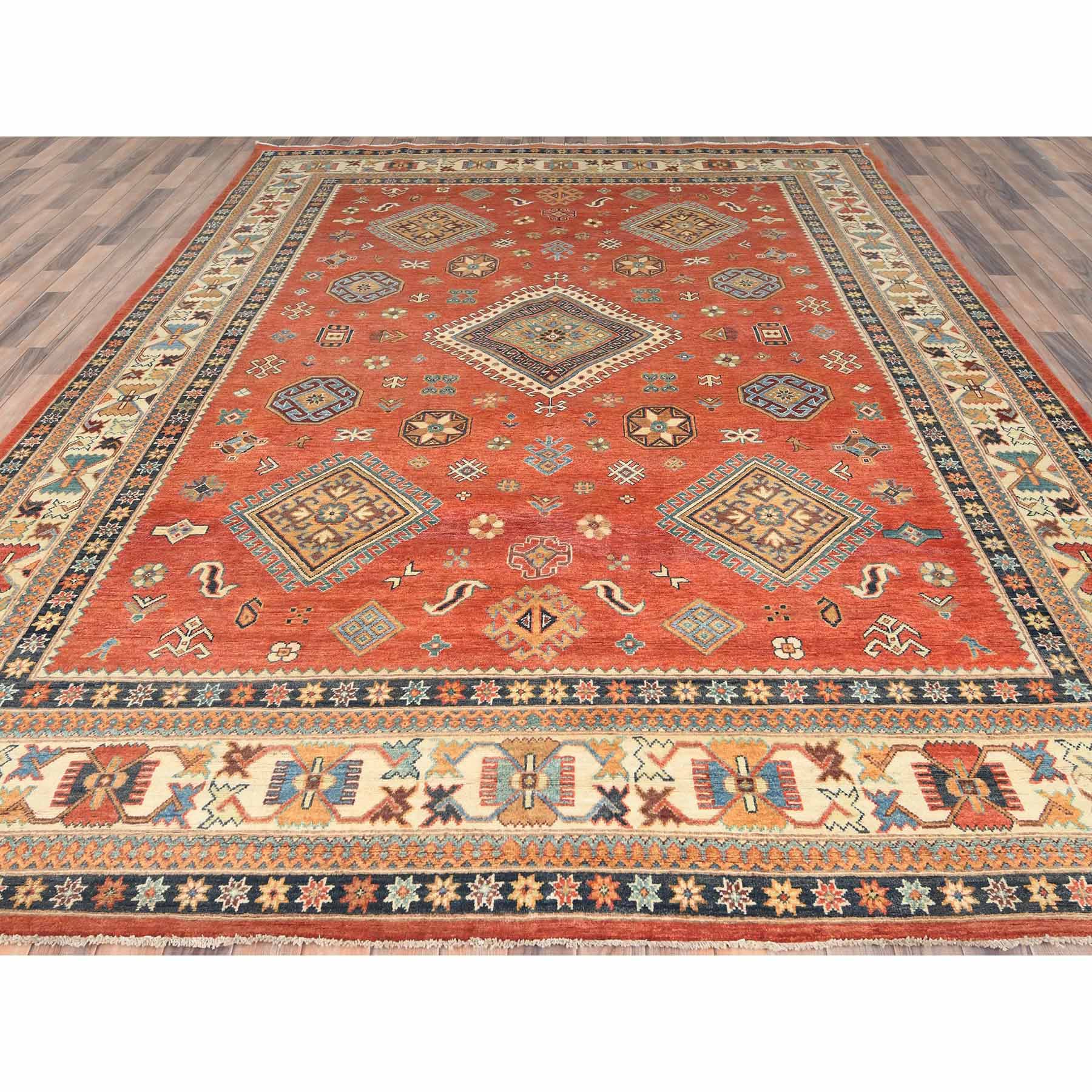 Kazak-Hand-Knotted-Rug-413545