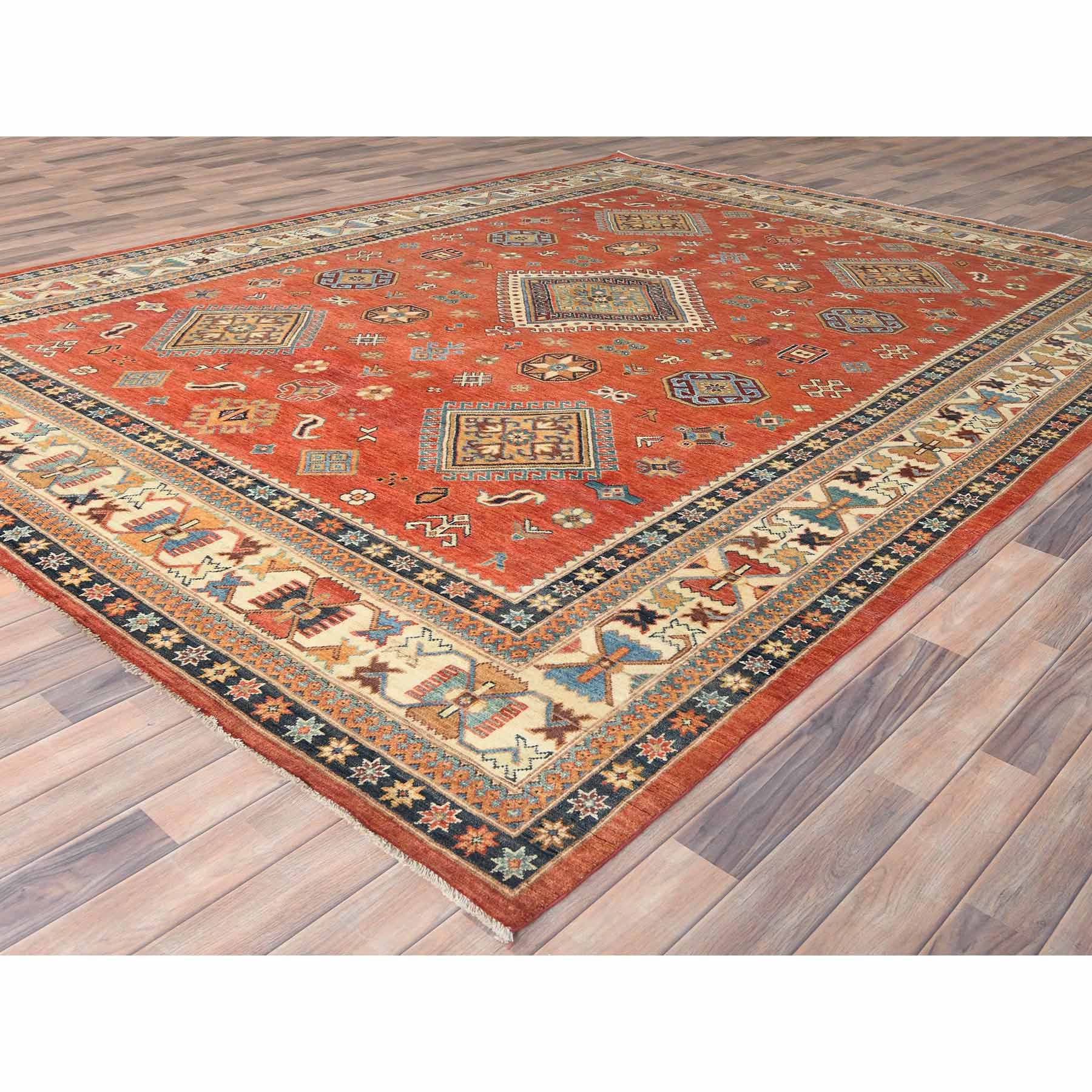 Kazak-Hand-Knotted-Rug-413545