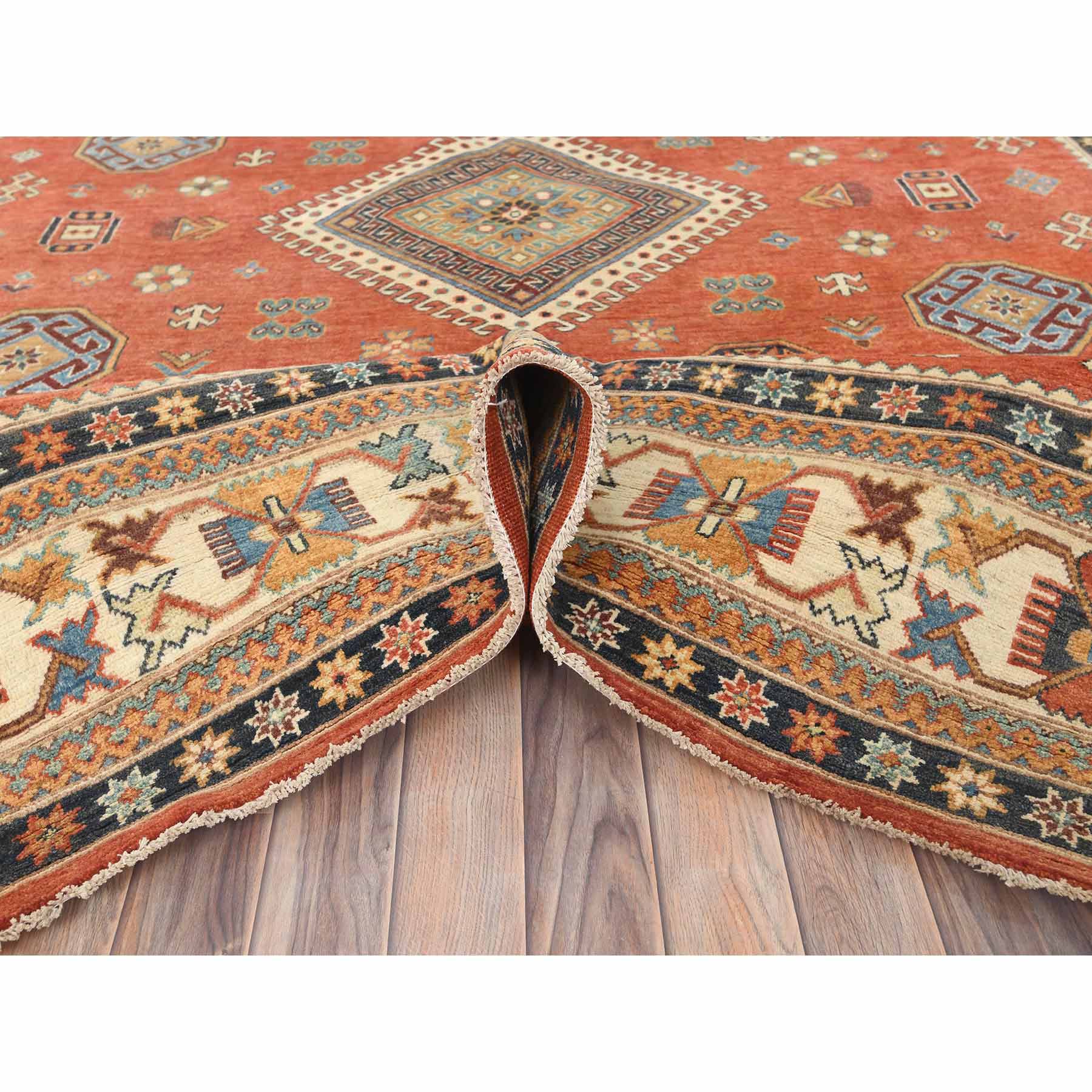 Kazak-Hand-Knotted-Rug-413545