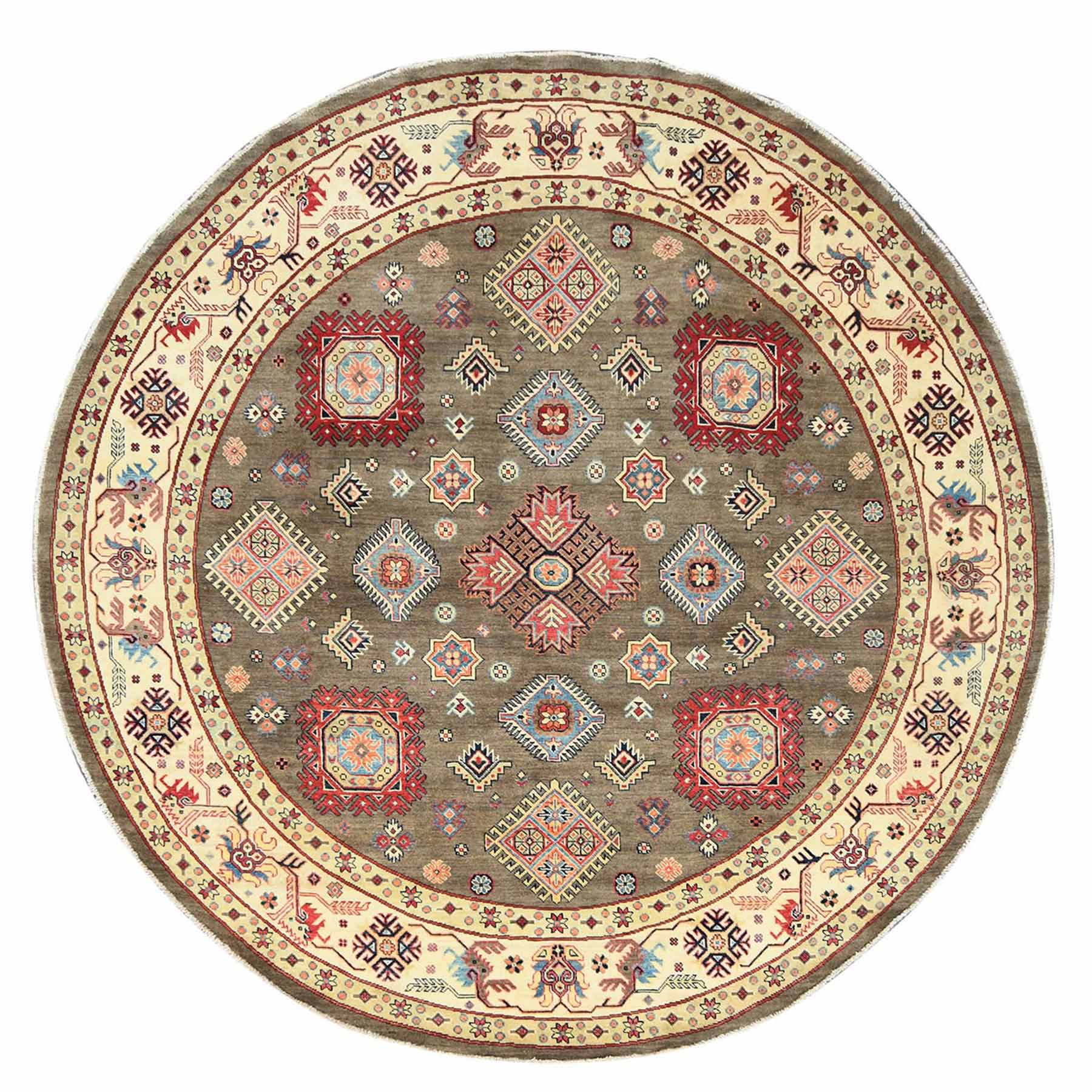 Kazak-Hand-Knotted-Rug-413555