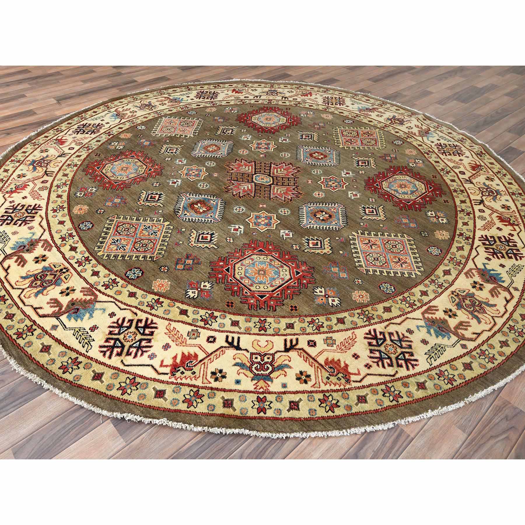 Kazak-Hand-Knotted-Rug-413555