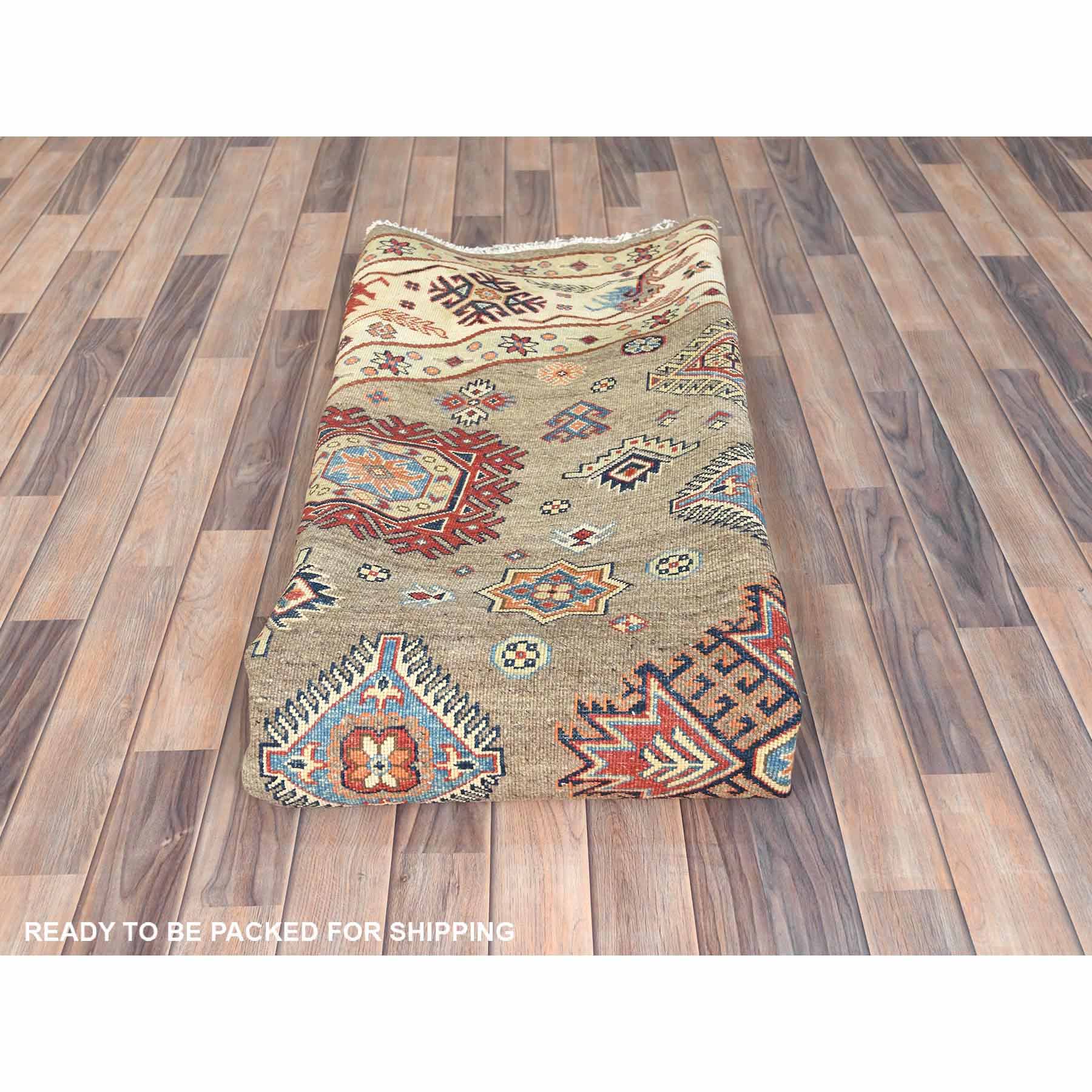 Kazak-Hand-Knotted-Rug-413555