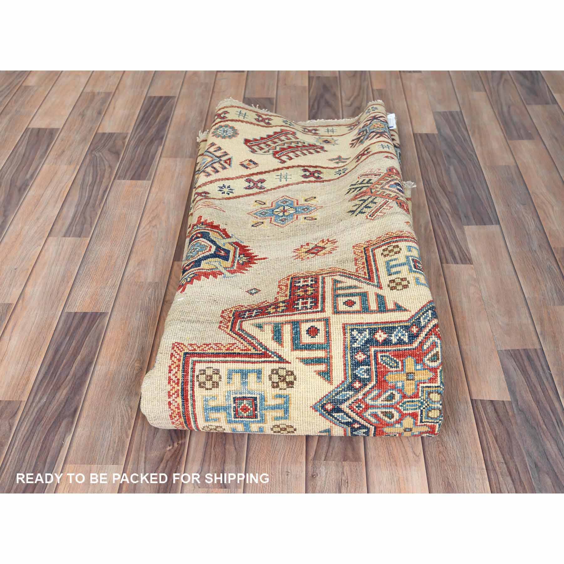 Kazak-Hand-Knotted-Rug-413560