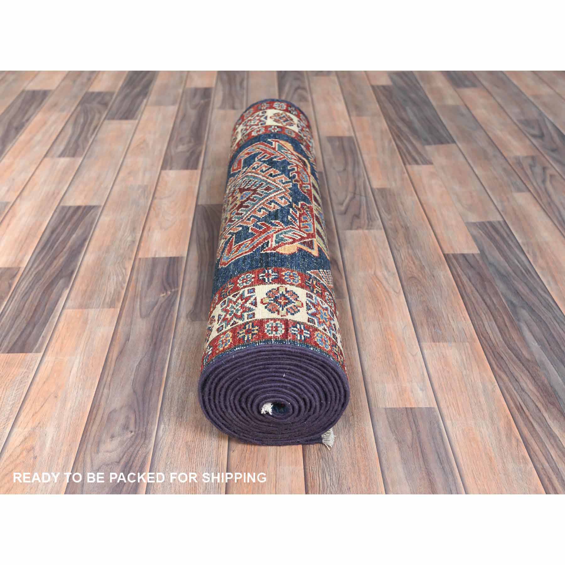 Kazak-Hand-Knotted-Rug-413625