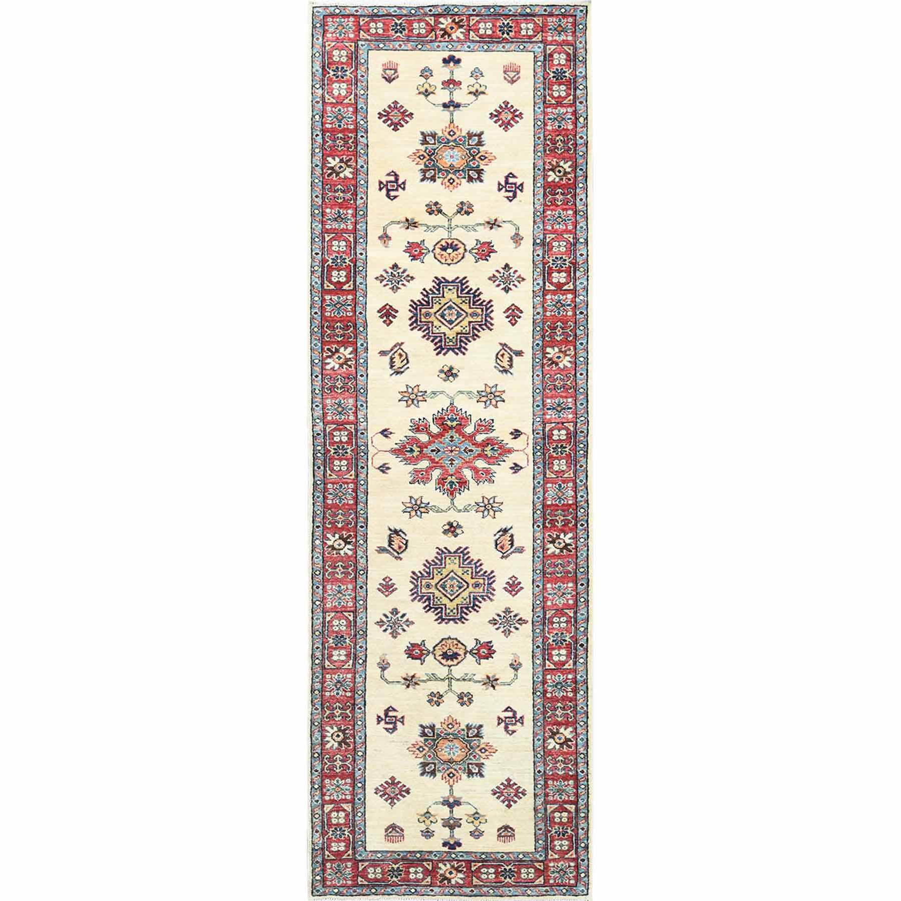 Kazak-Hand-Knotted-Rug-413665