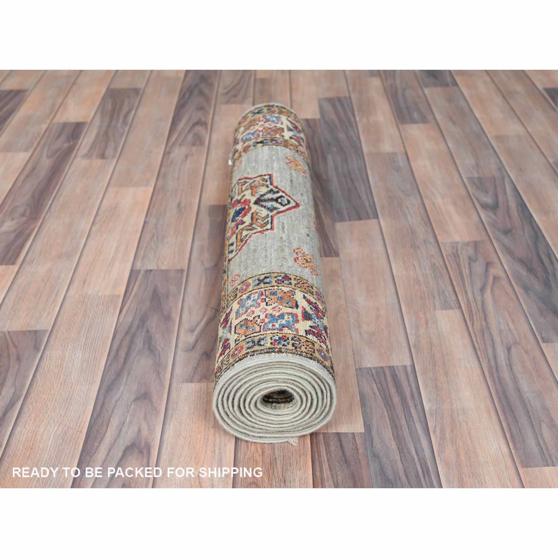 Kazak-Hand-Knotted-Rug-413700