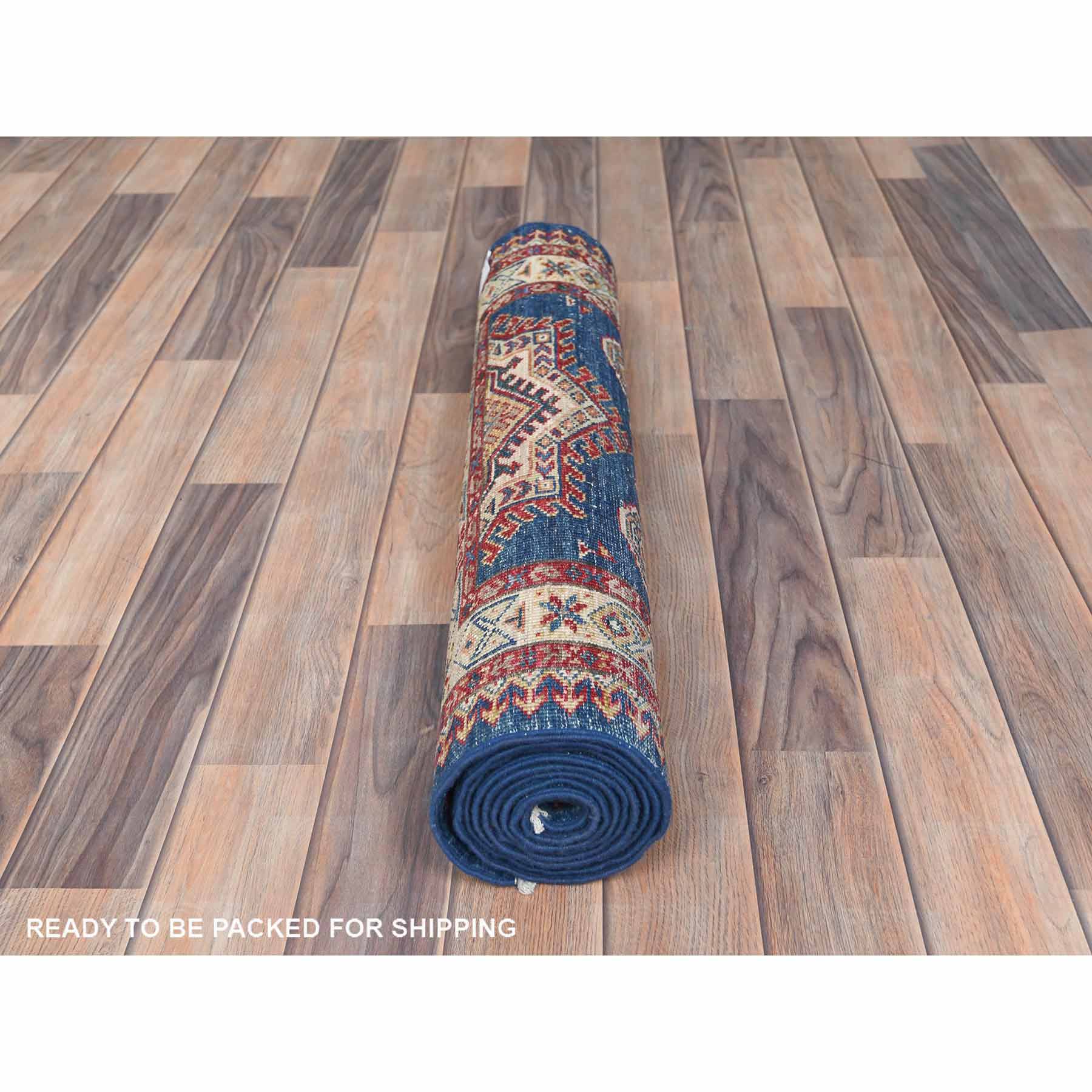 Kazak-Hand-Knotted-Rug-413710