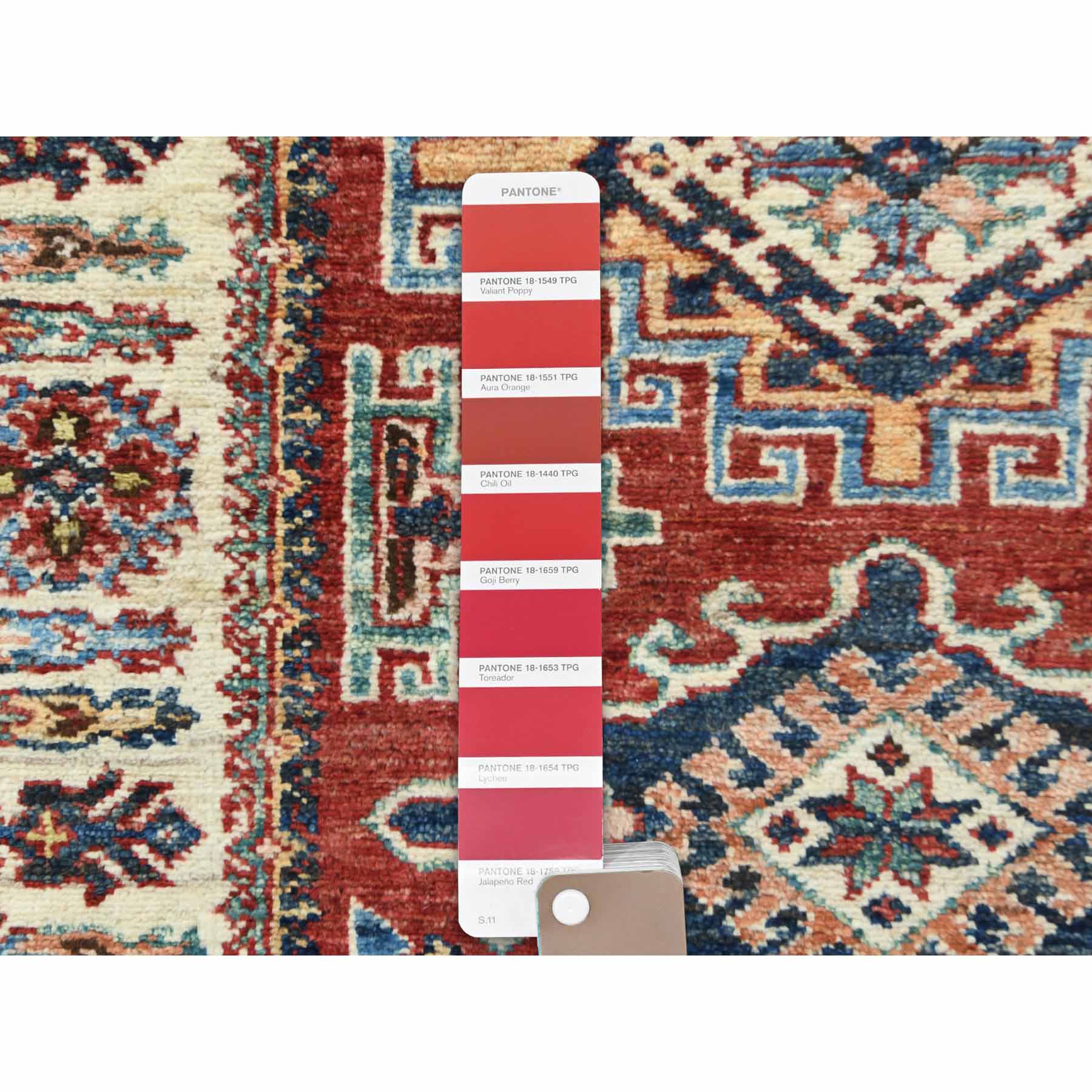 Kazak-Hand-Knotted-Rug-413880