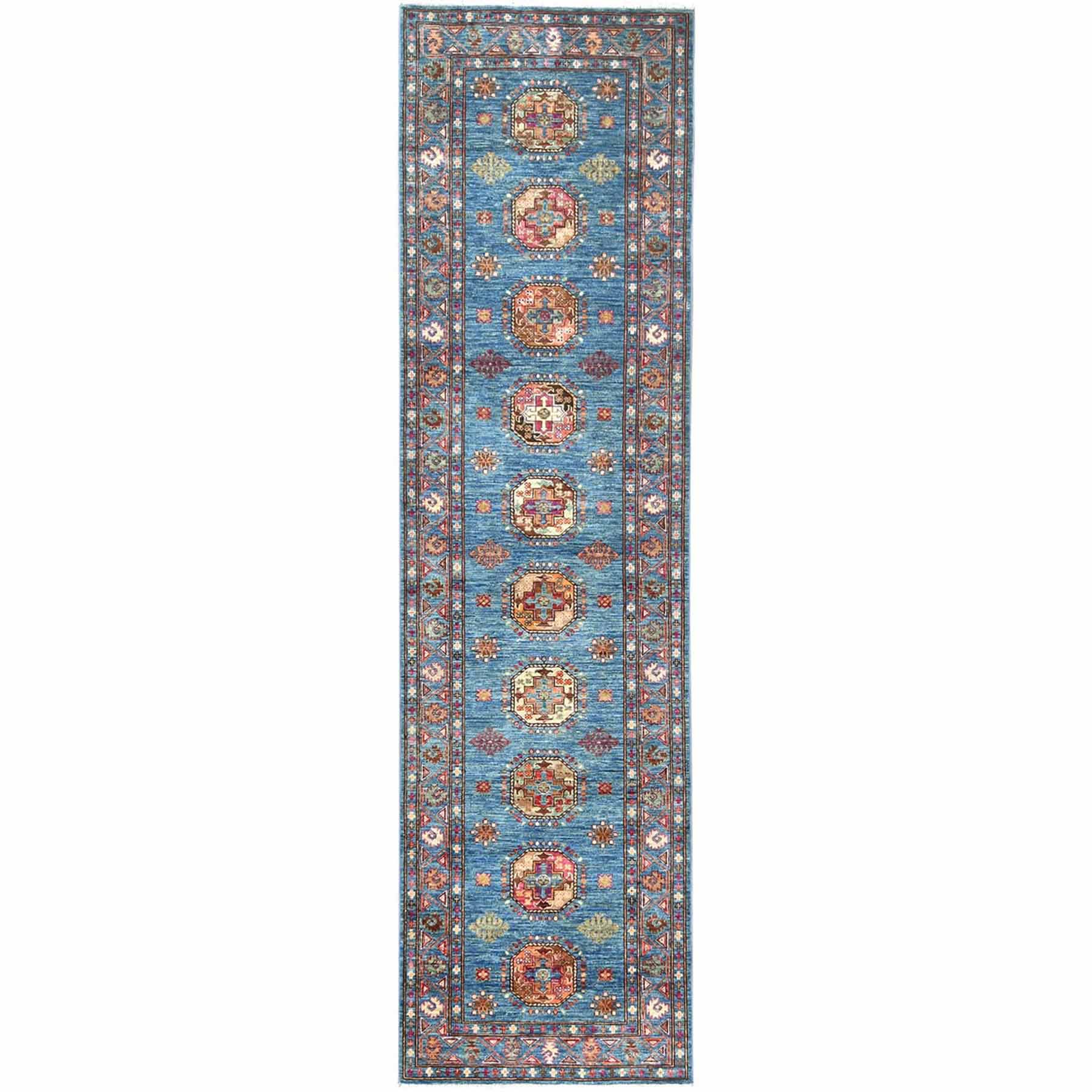 Kazak-Hand-Knotted-Rug-414465