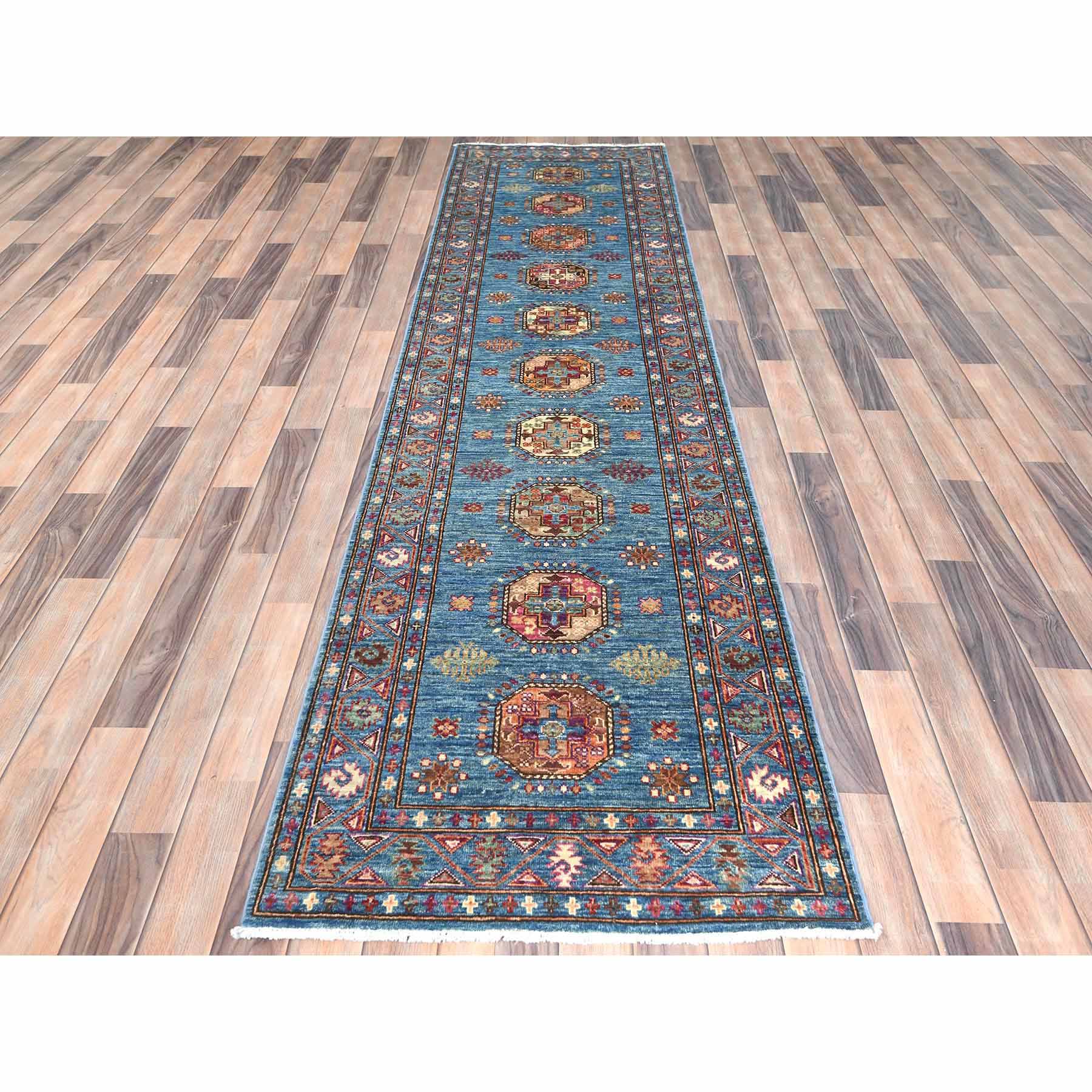 Kazak-Hand-Knotted-Rug-414465