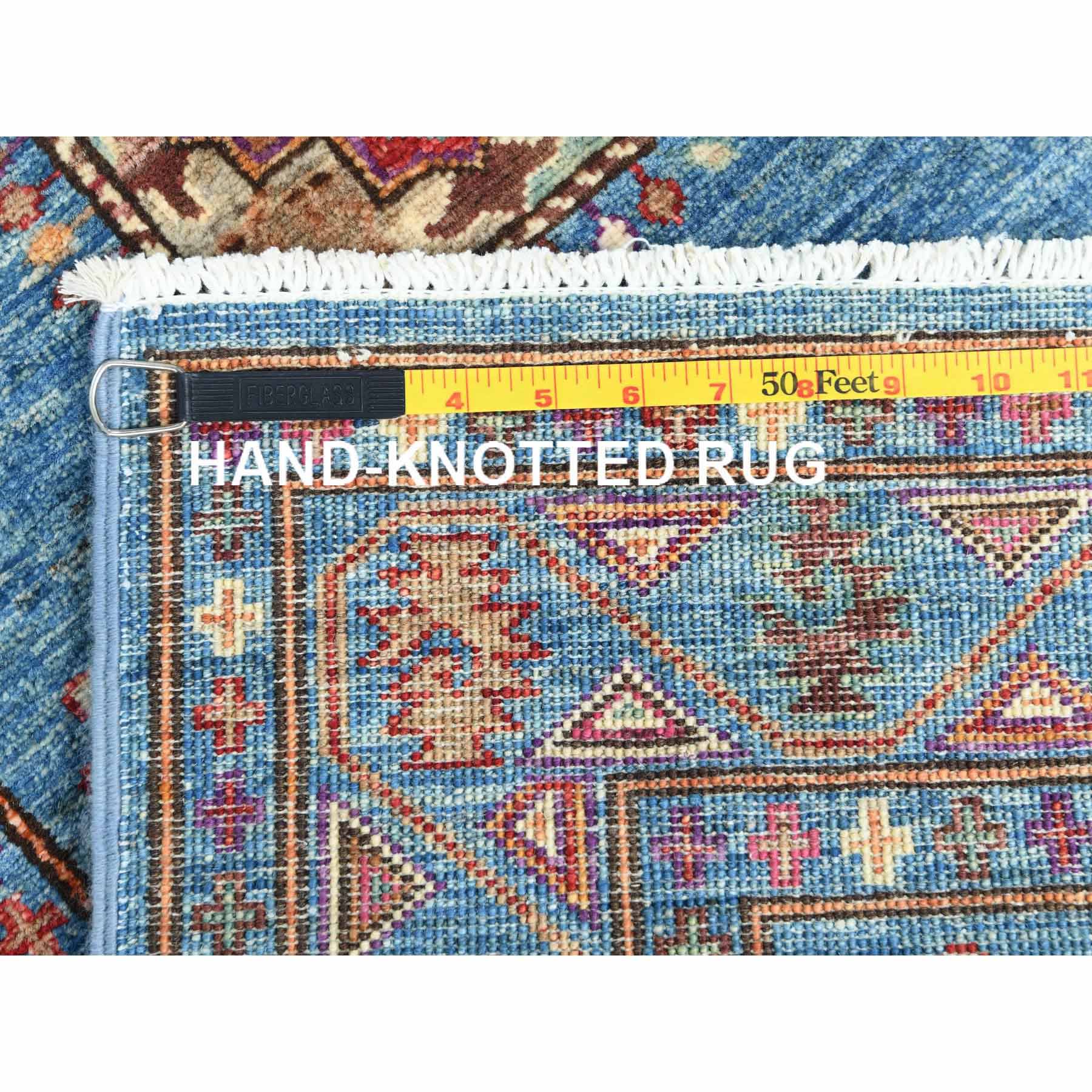 Kazak-Hand-Knotted-Rug-414465