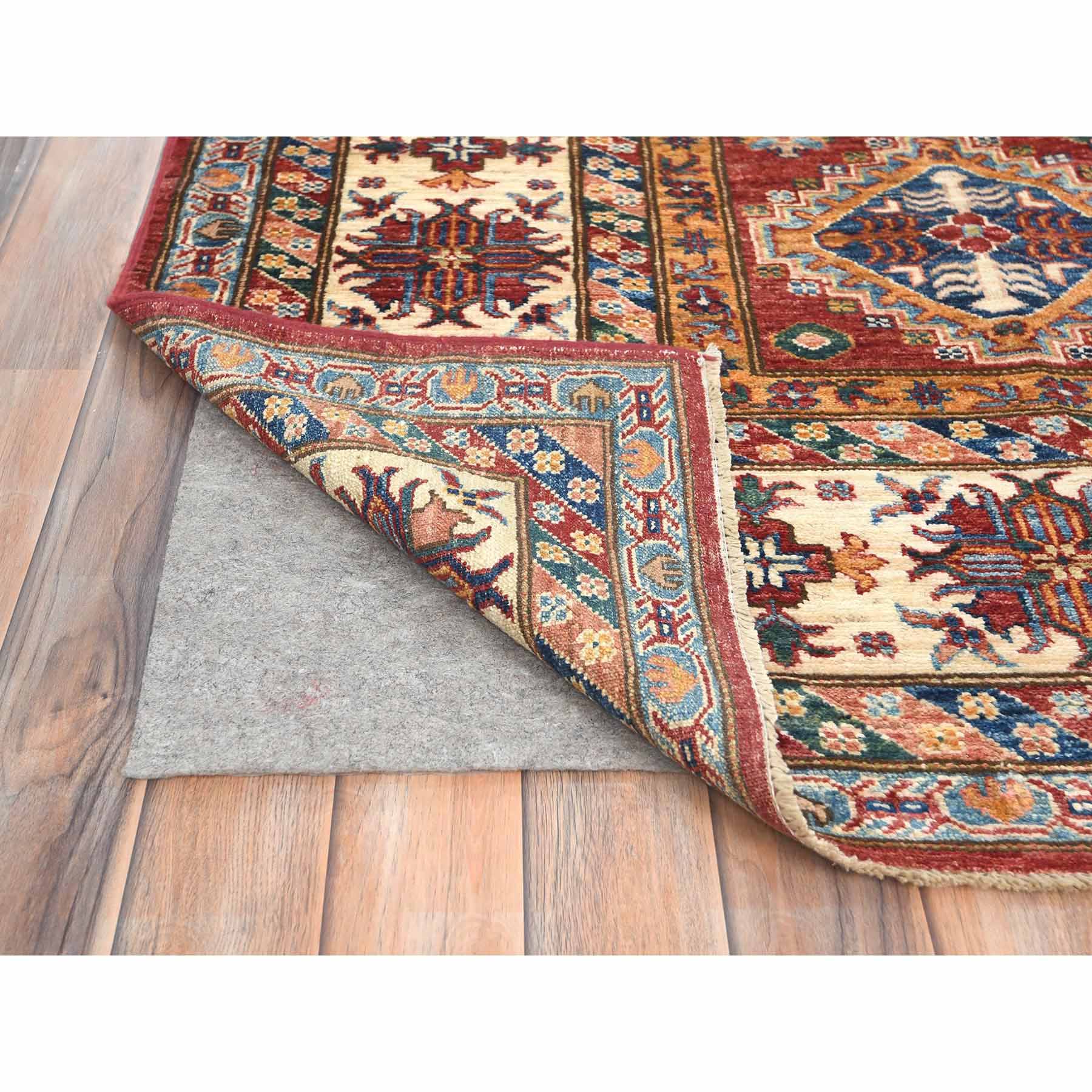 Kazak-Hand-Knotted-Rug-414490