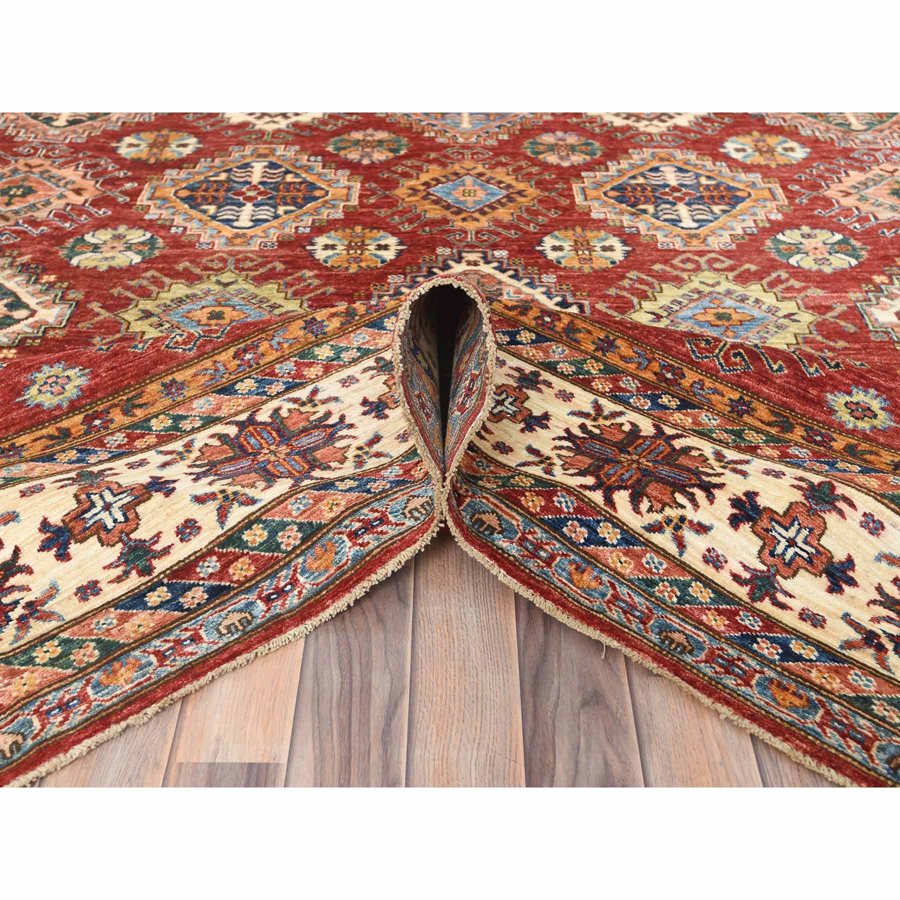 Kazak-Hand-Knotted-Rug-414490