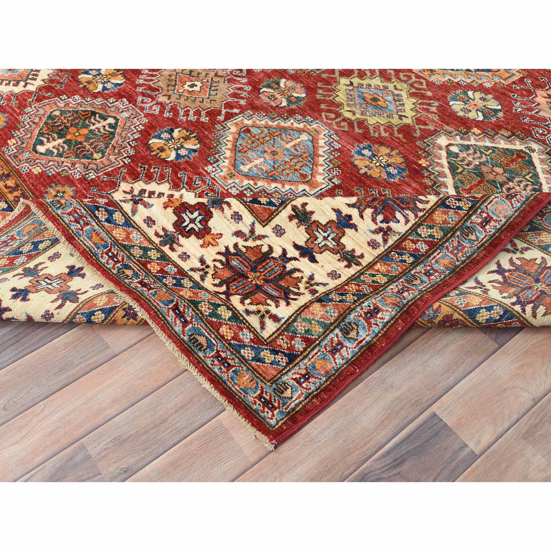 Kazak-Hand-Knotted-Rug-414490