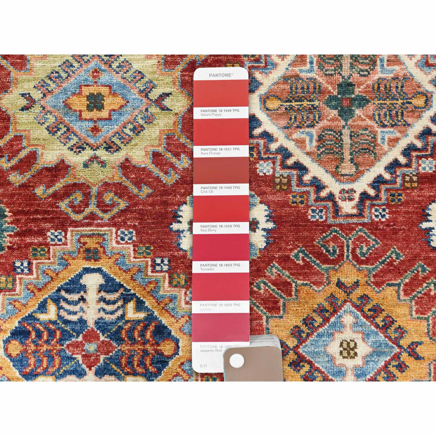 Kazak-Hand-Knotted-Rug-414490