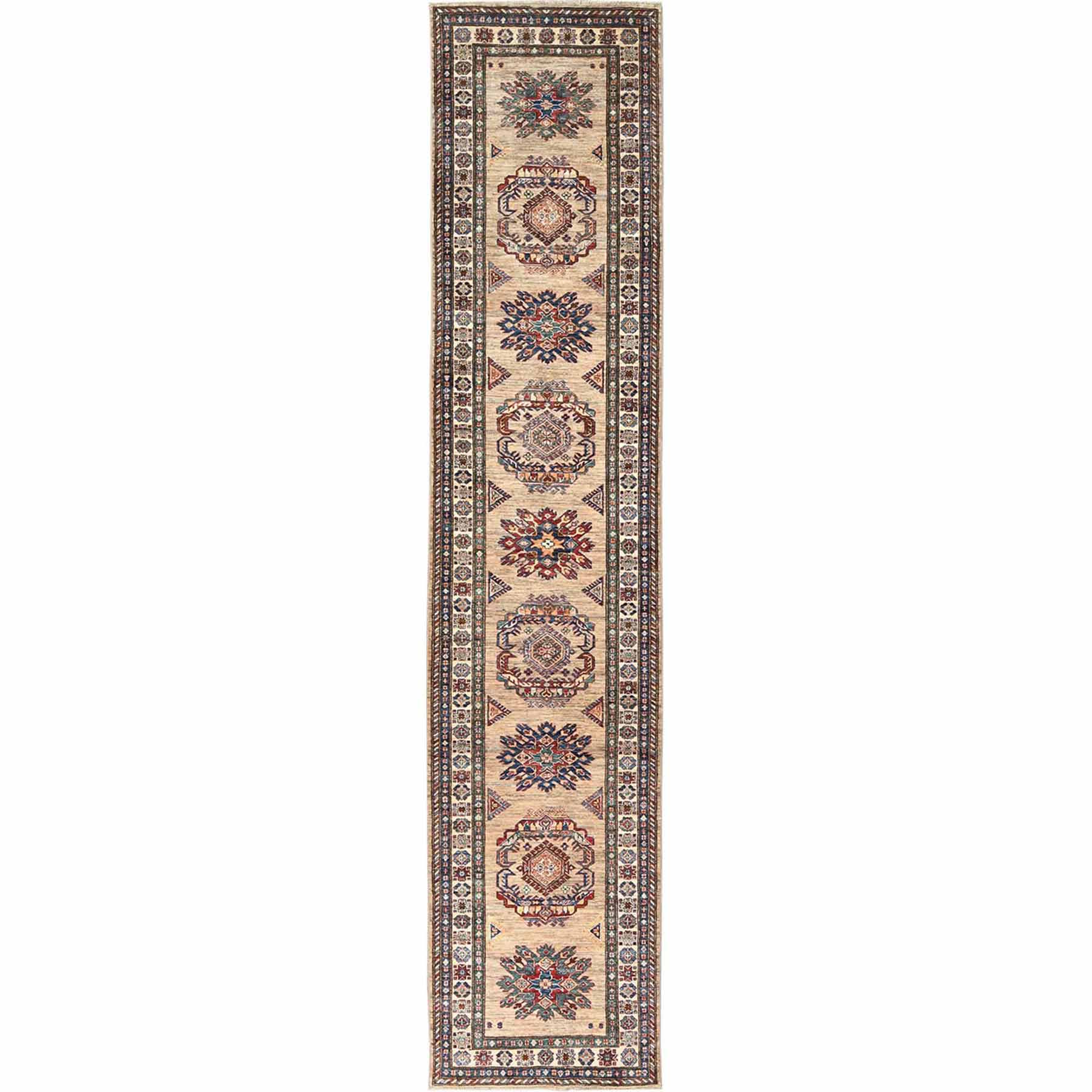Kazak-Hand-Knotted-Rug-414555