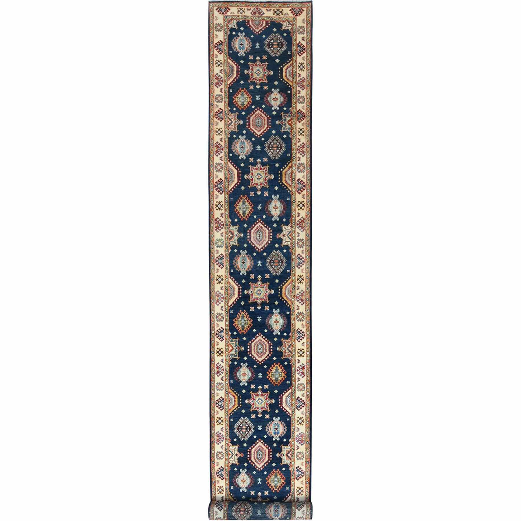 Kazak-Hand-Knotted-Rug-414730
