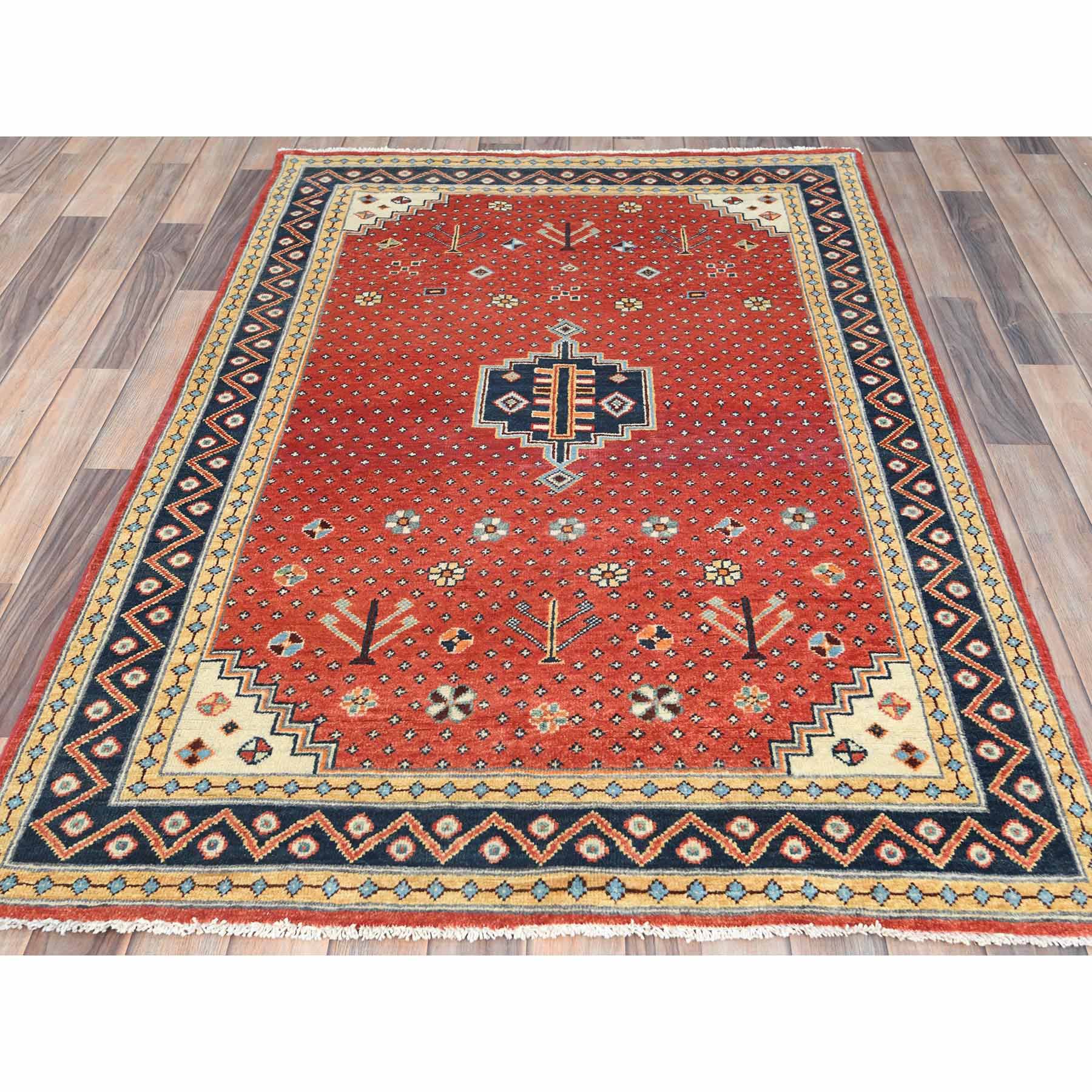 Kazak-Hand-Knotted-Rug-414745