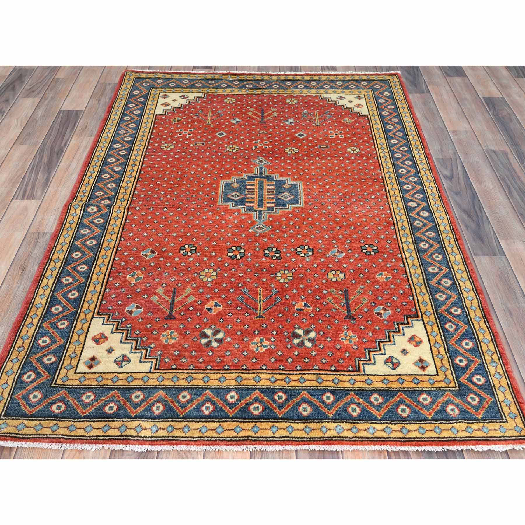 Kazak-Hand-Knotted-Rug-414750