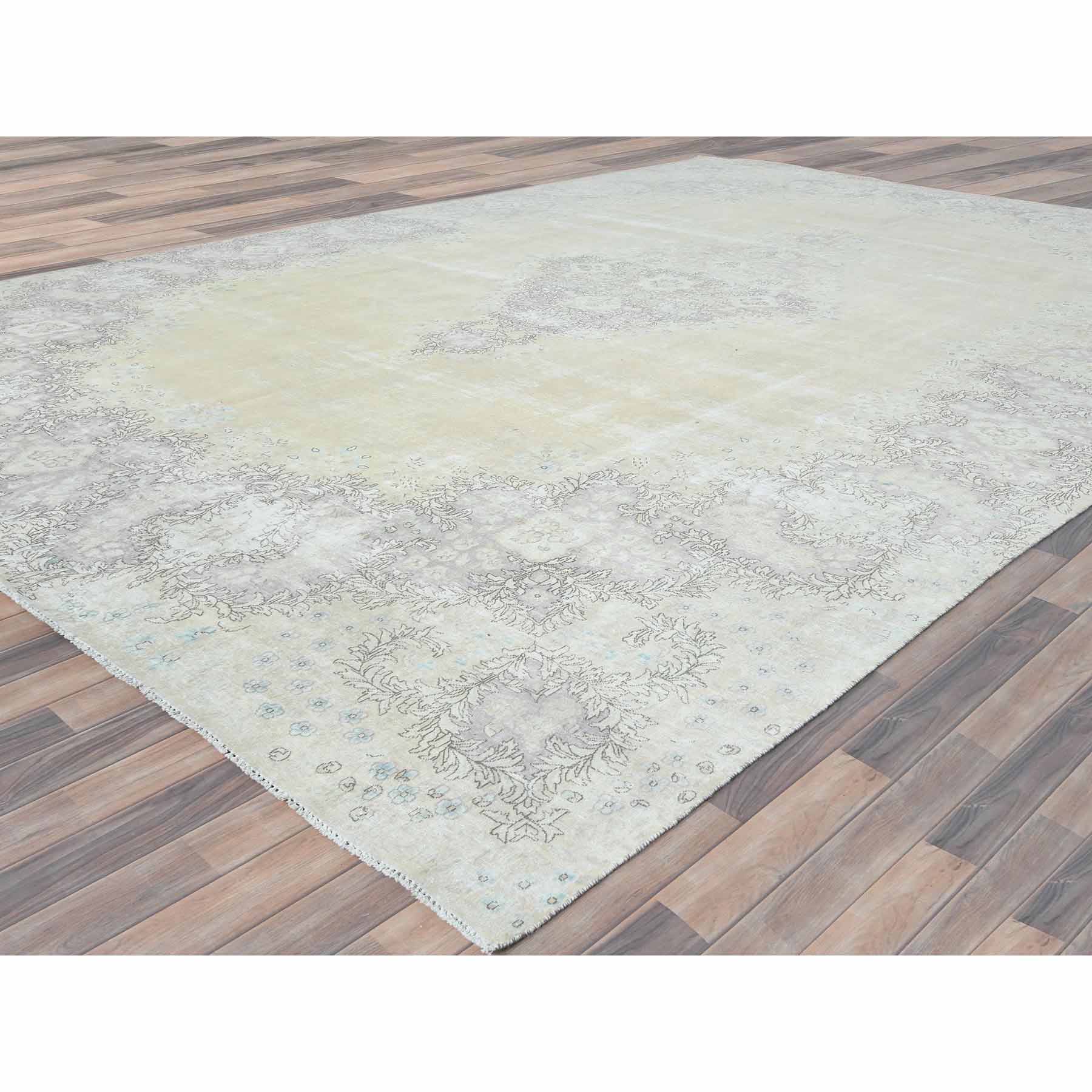 Overdyed-Vintage-Hand-Knotted-Rug-412735