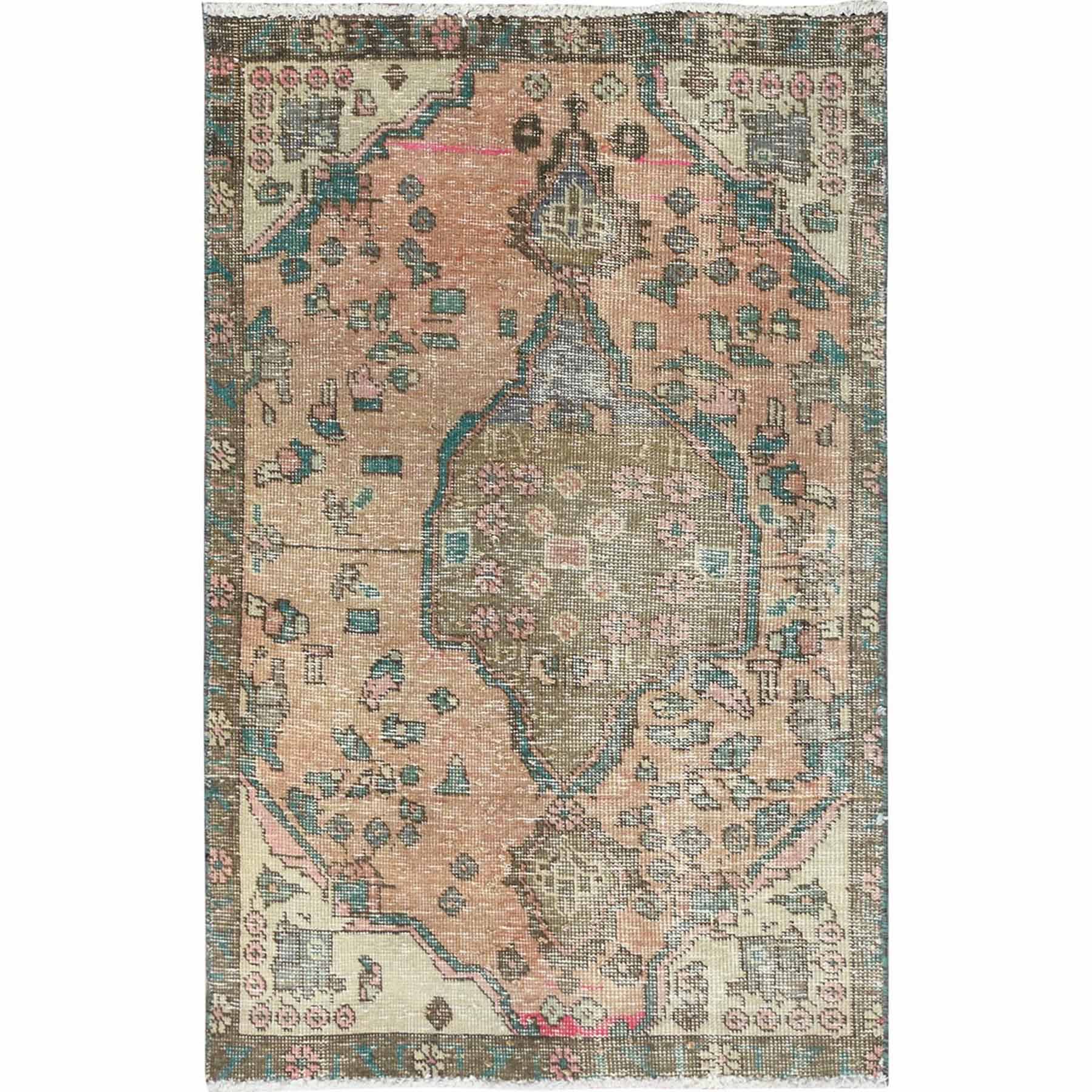Overdyed-Vintage-Hand-Knotted-Rug-413940