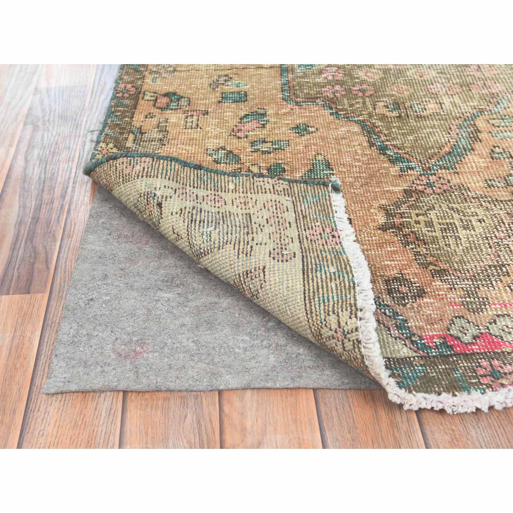 Overdyed-Vintage-Hand-Knotted-Rug-413940