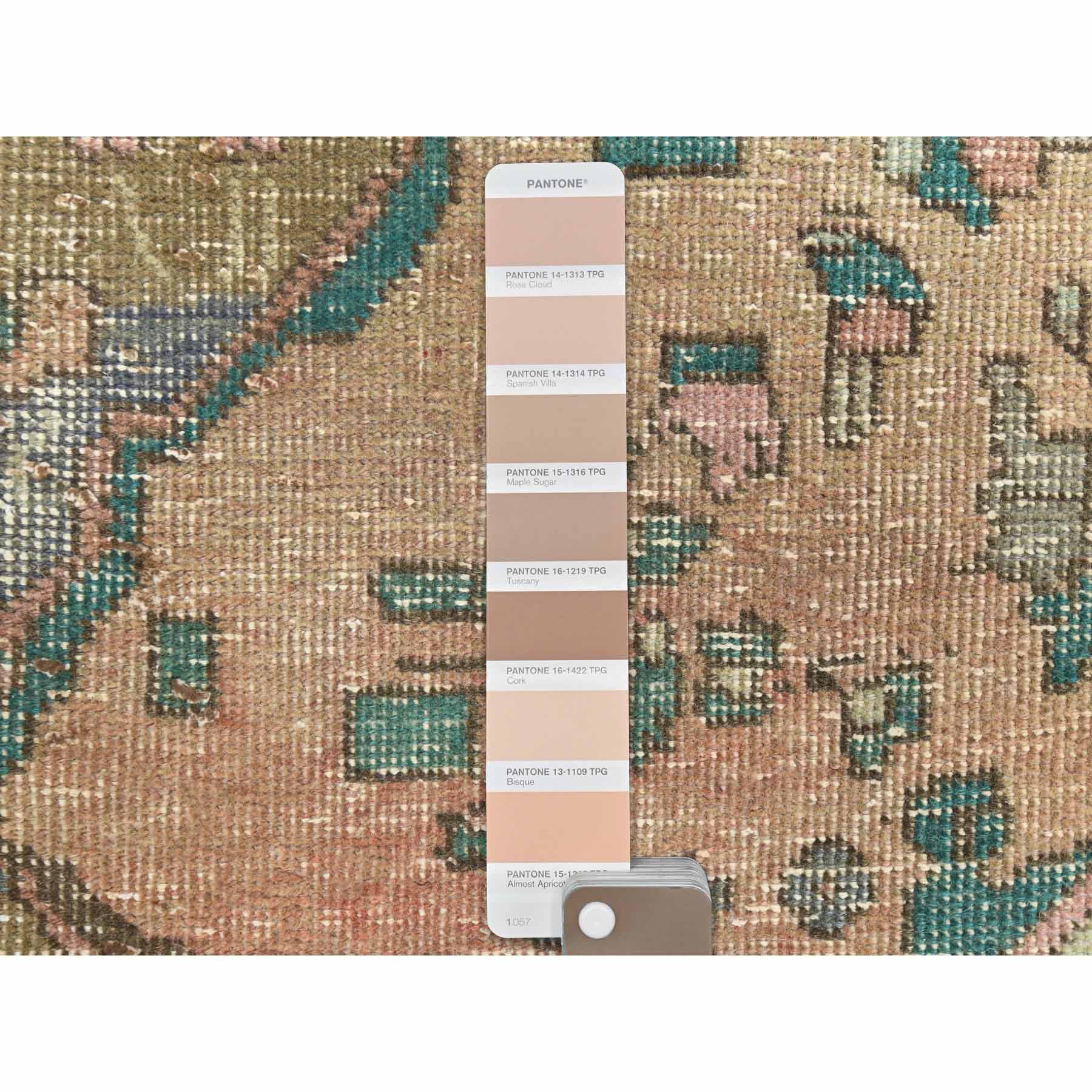 Overdyed-Vintage-Hand-Knotted-Rug-413940