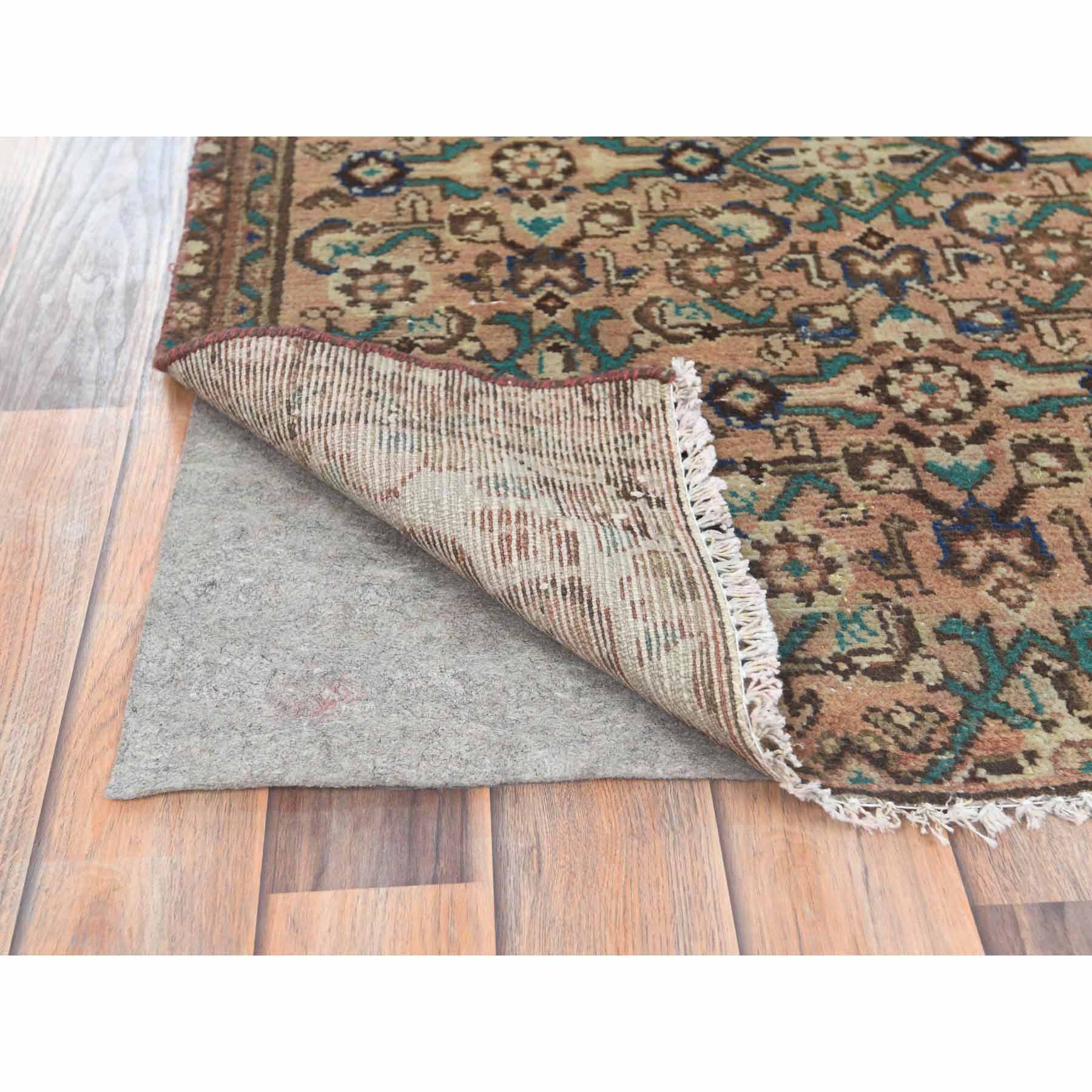 Overdyed-Vintage-Hand-Knotted-Rug-413950