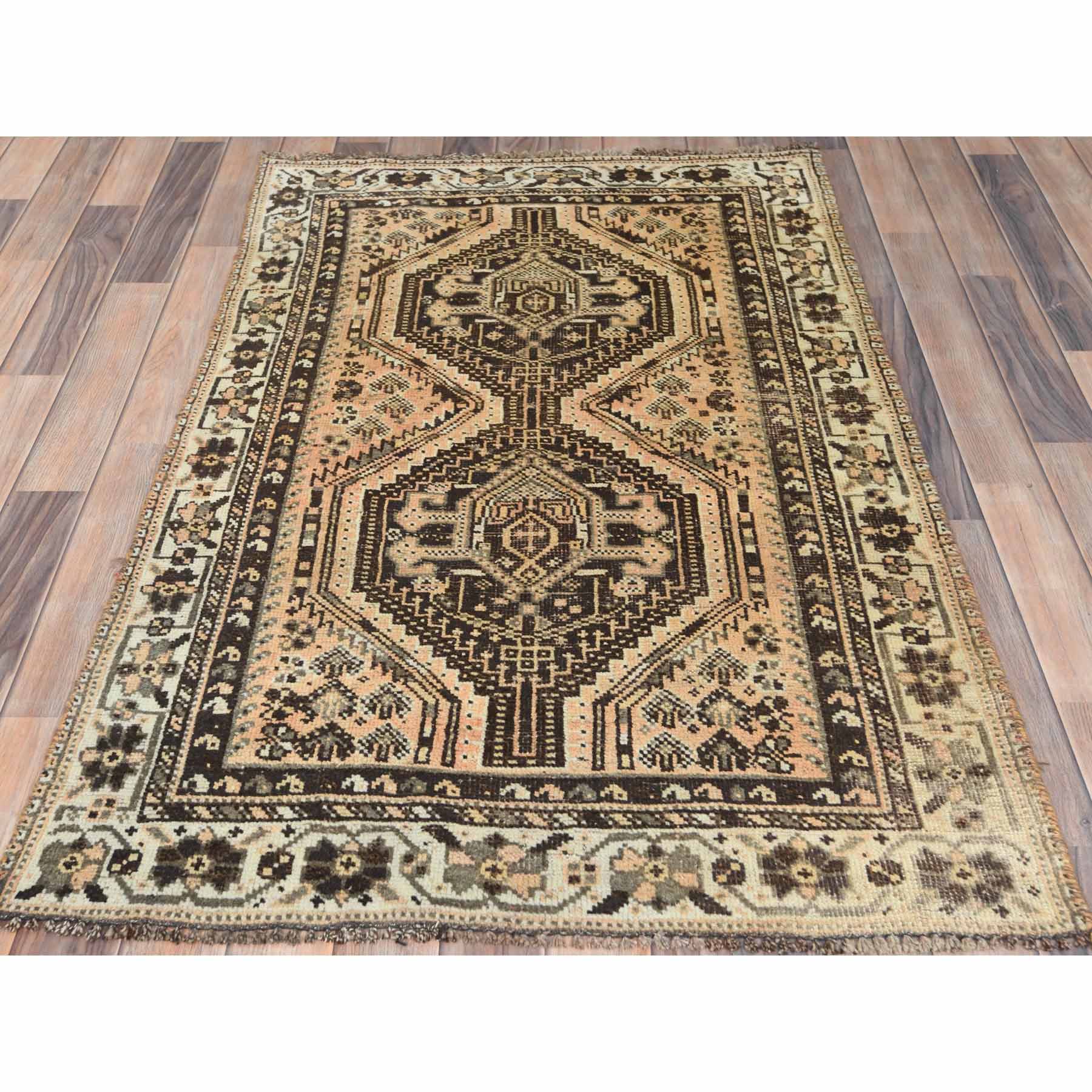 Overdyed-Vintage-Hand-Knotted-Rug-413985