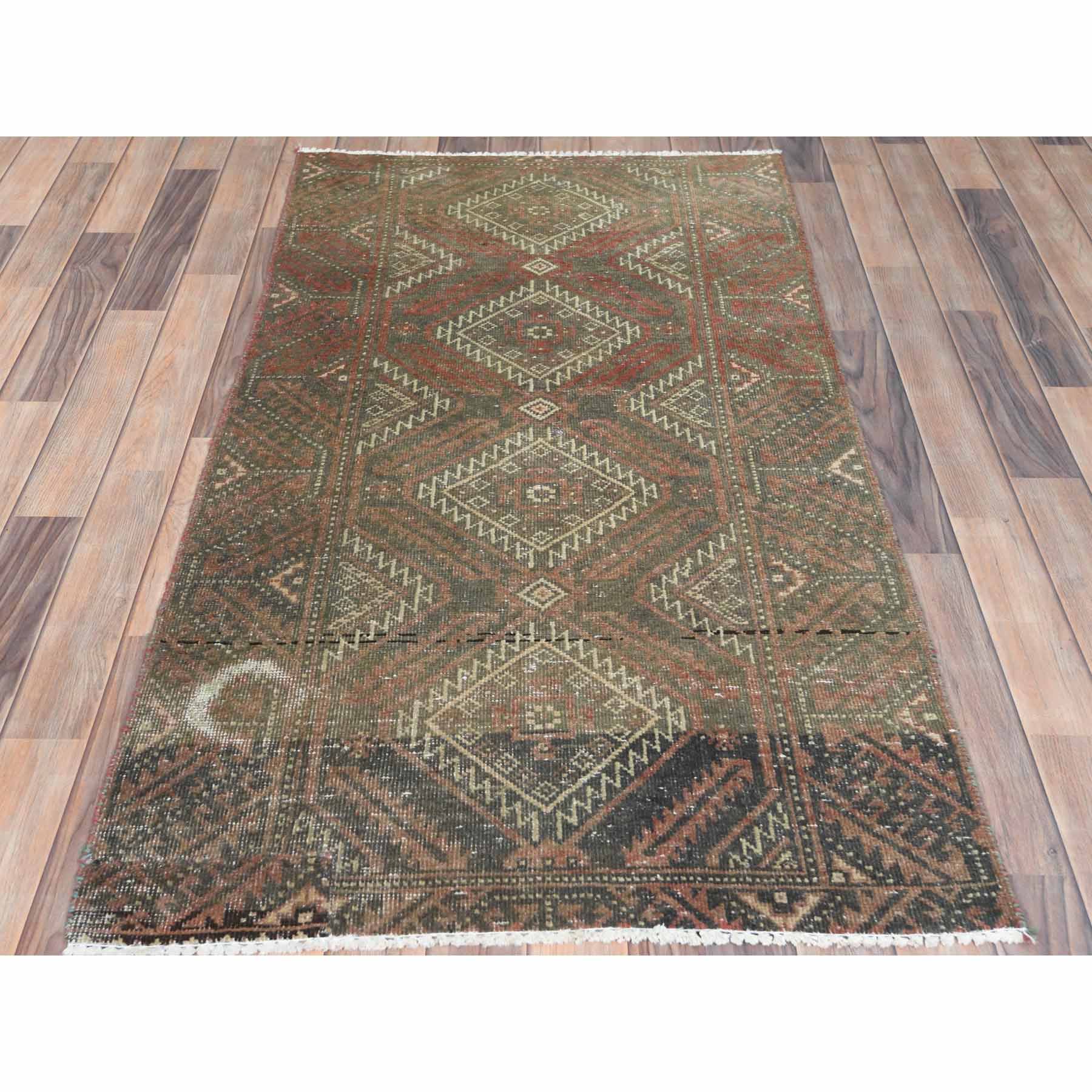 Overdyed-Vintage-Hand-Knotted-Rug-414030