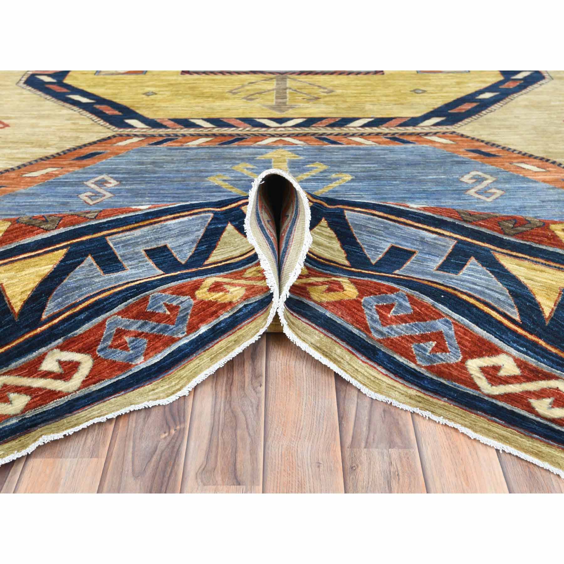 Tribal-Geometric-Hand-Knotted-Rug-413065