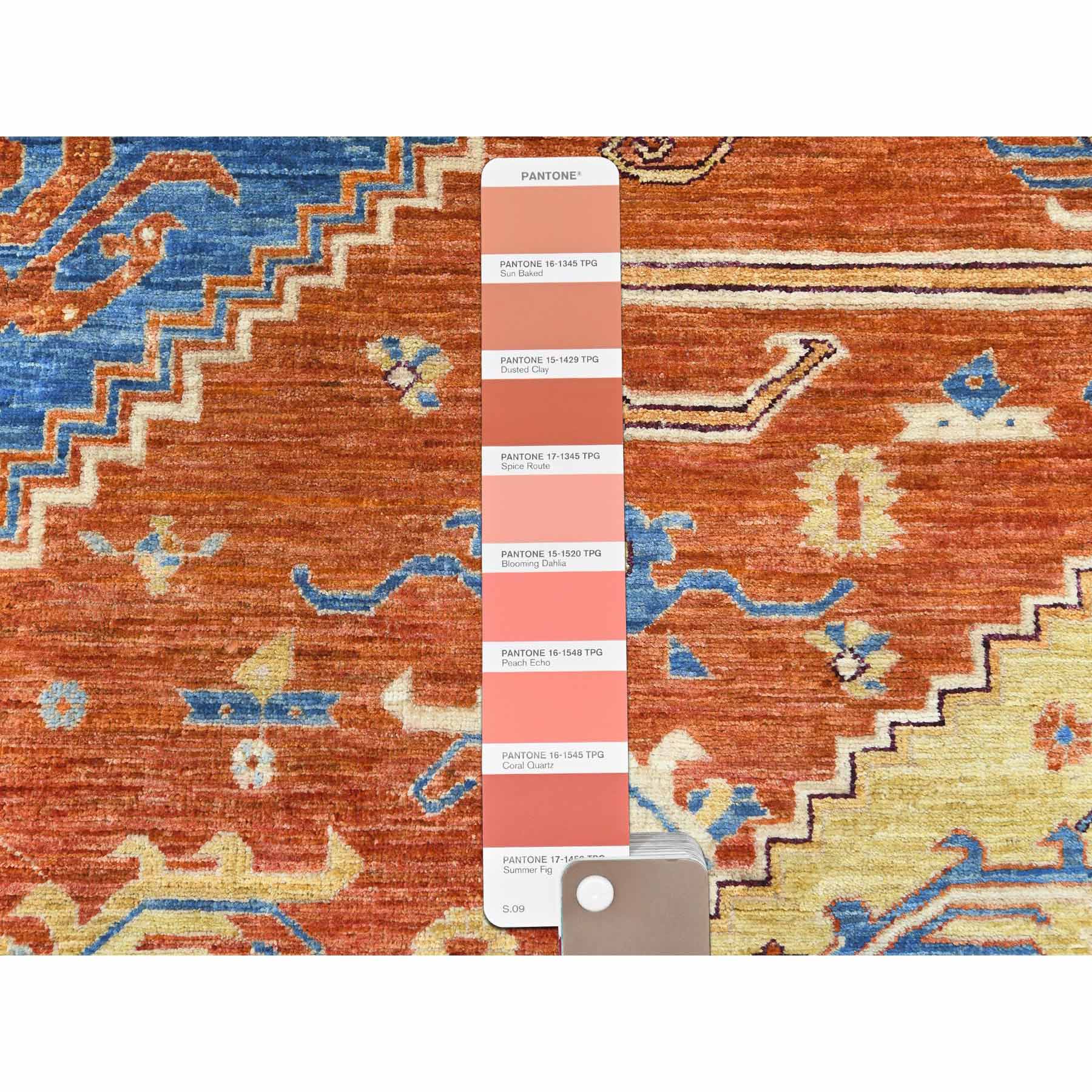 Tribal-Geometric-Hand-Knotted-Rug-414400