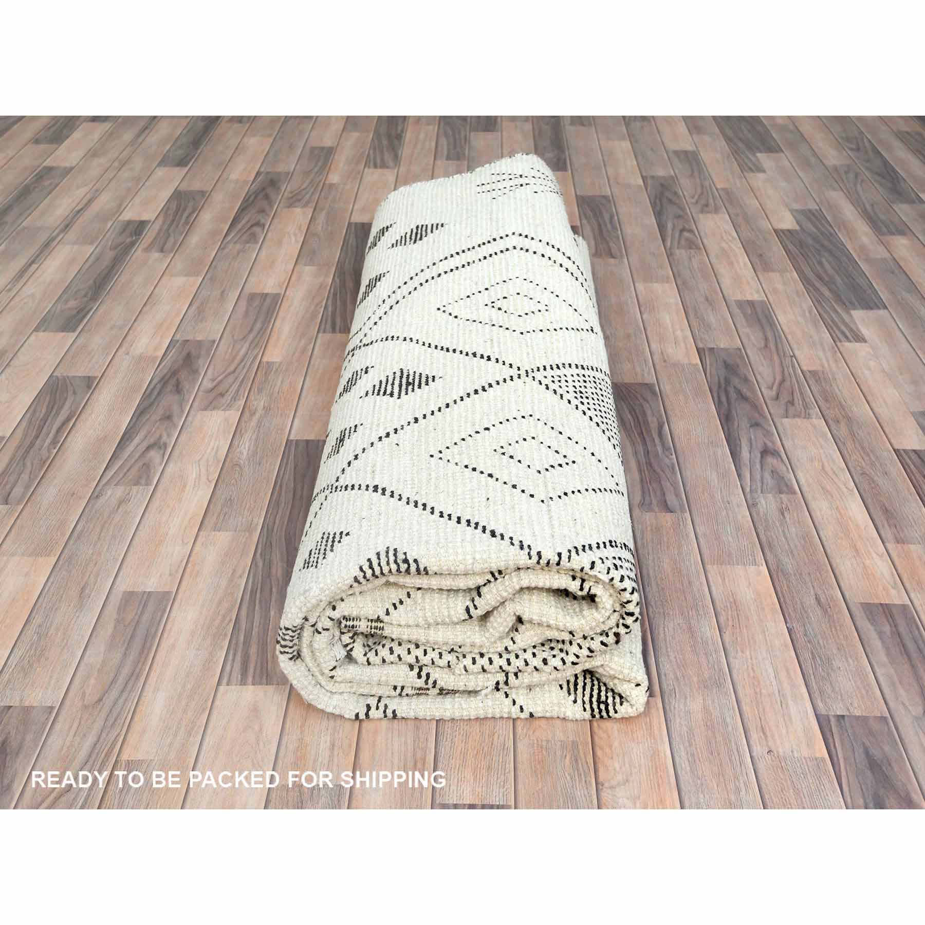 Tribal-Geometric-Hand-Knotted-Rug-414815