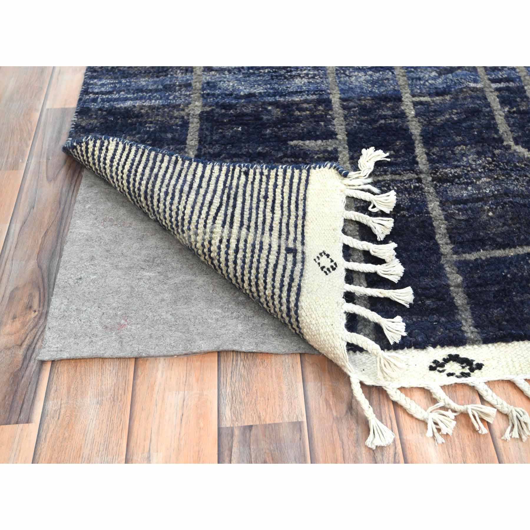 Tribal-Geometric-Hand-Knotted-Rug-414825