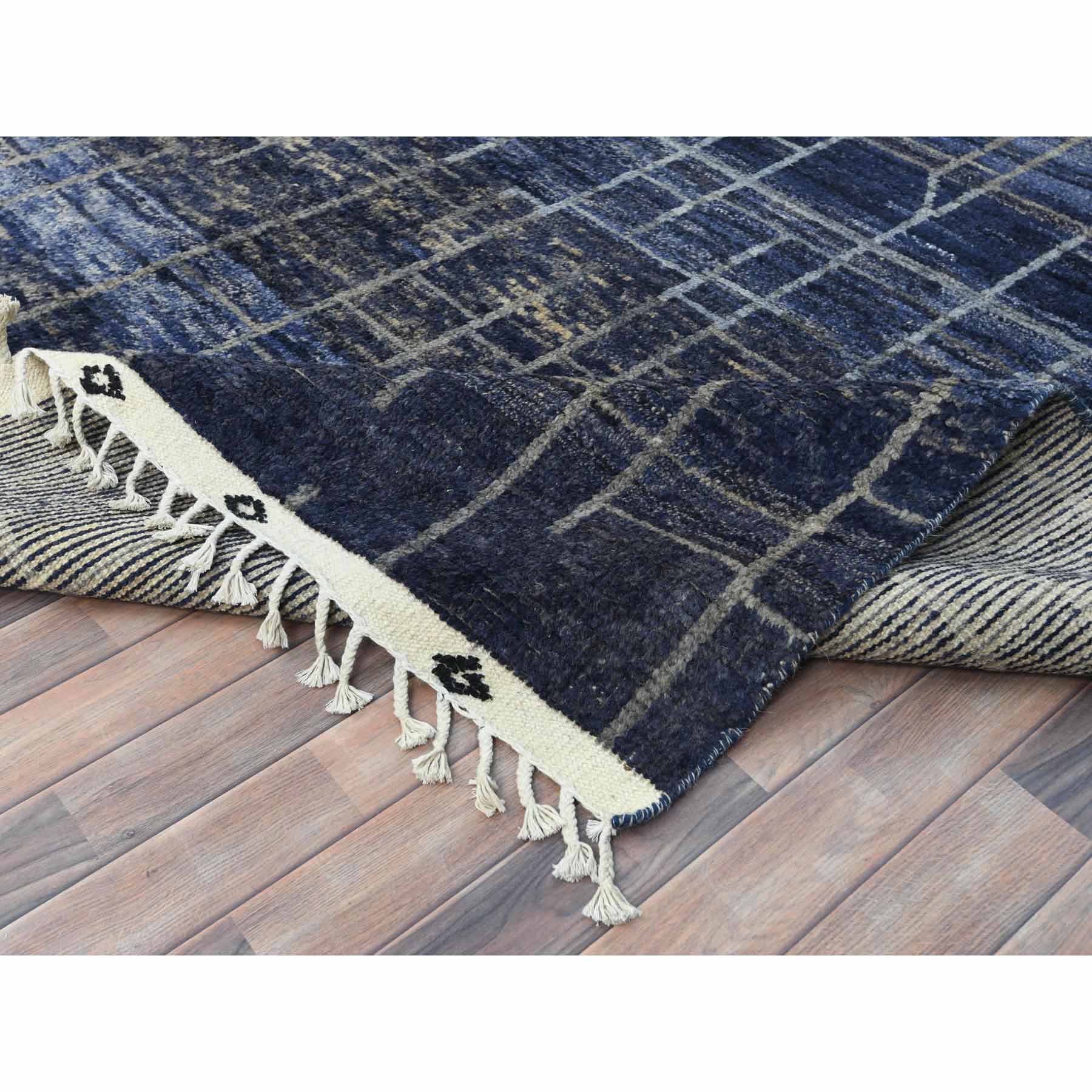 Tribal-Geometric-Hand-Knotted-Rug-414825