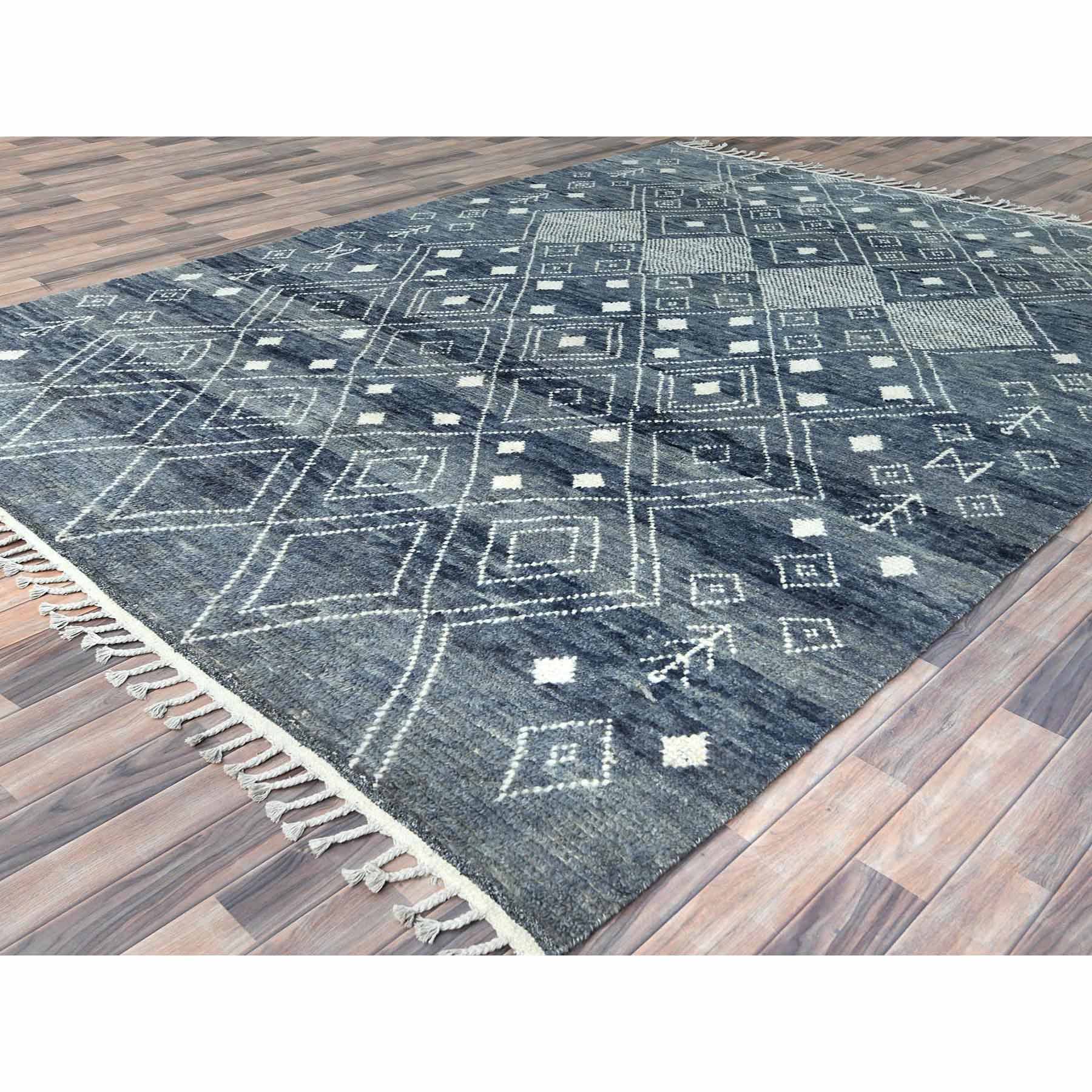 Tribal-Geometric-Hand-Knotted-Rug-414875