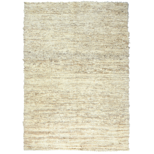 Ivory, Natural Dyes Pure Wool, Hand Knotted Ben Ourain Moroccan Berber Shilhah Design, Oversized Oriental Rug