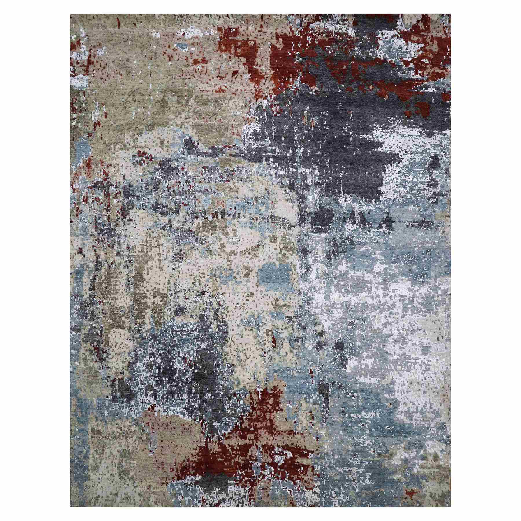 Modern-and-Contemporary-Hand-Knotted-Rug-415180