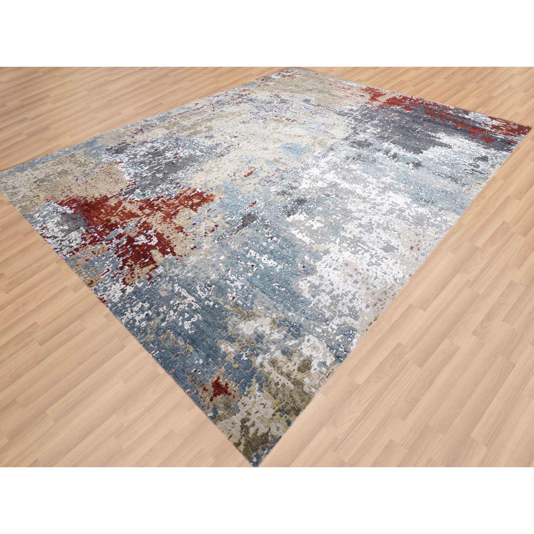 Modern-and-Contemporary-Hand-Knotted-Rug-415180