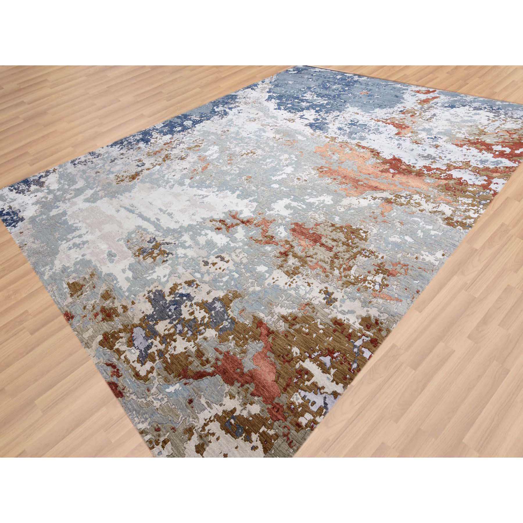 Modern-and-Contemporary-Hand-Knotted-Rug-415190
