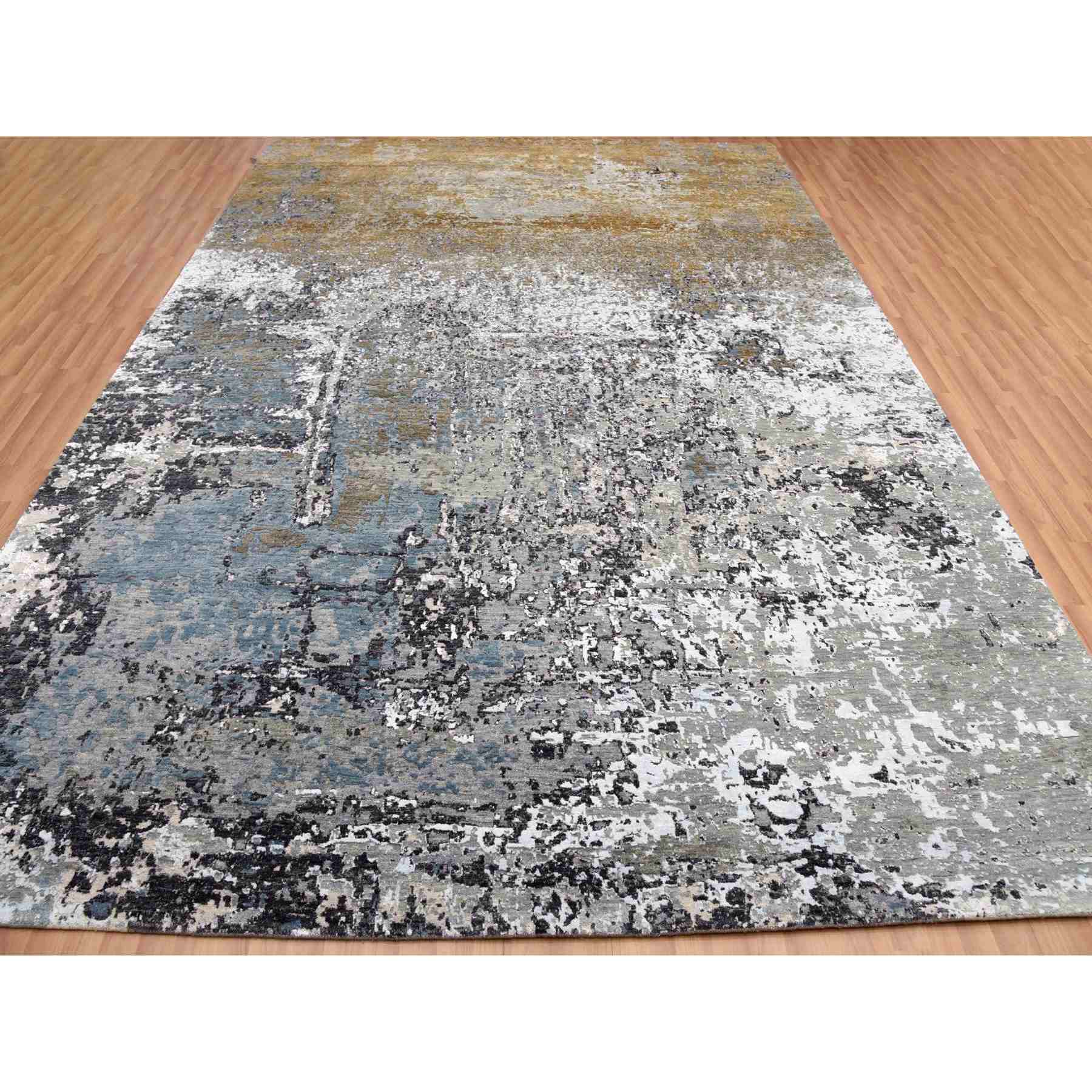 Modern-and-Contemporary-Hand-Knotted-Rug-415210
