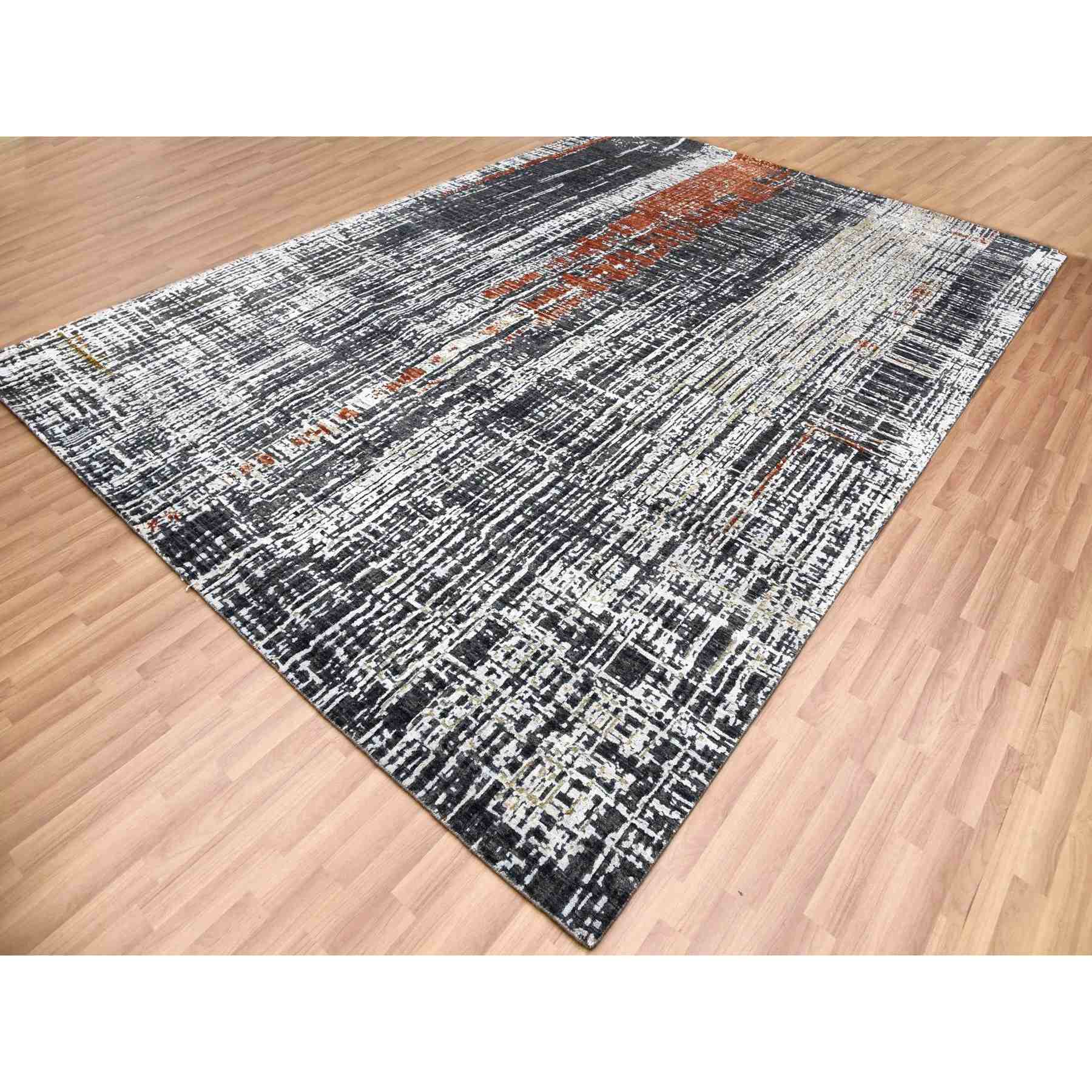 Modern-and-Contemporary-Hand-Knotted-Rug-415215