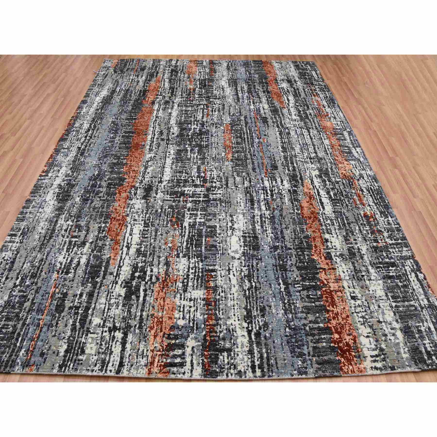 Modern-and-Contemporary-Hand-Knotted-Rug-415340
