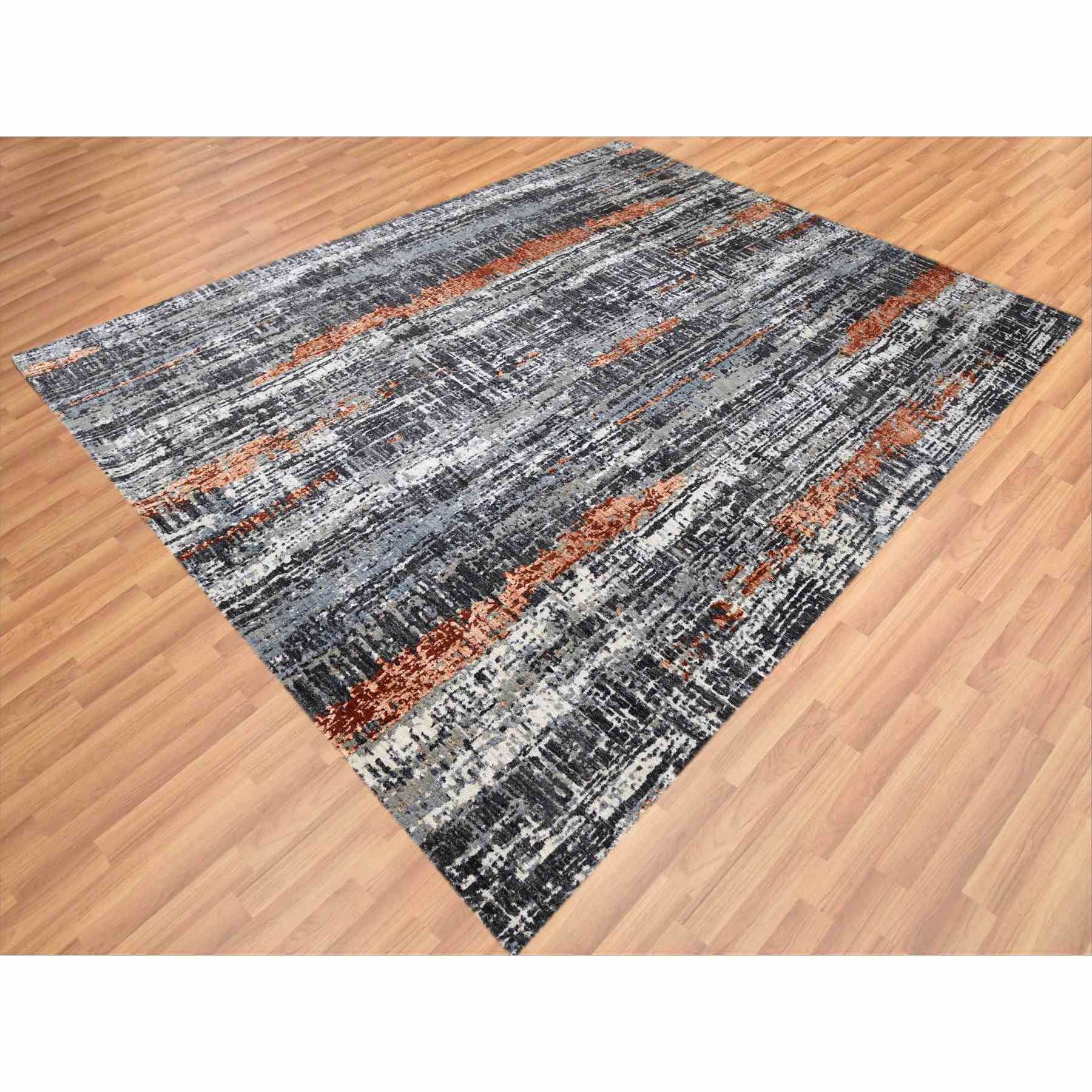 Modern-and-Contemporary-Hand-Knotted-Rug-415340