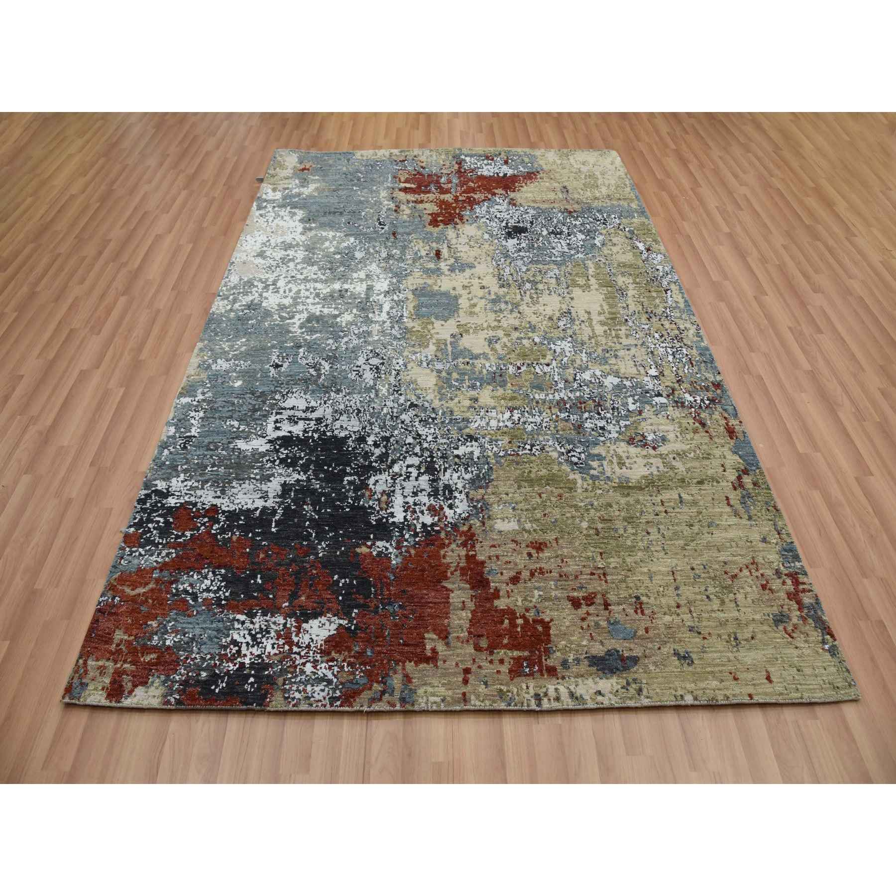 Modern-and-Contemporary-Hand-Knotted-Rug-415445
